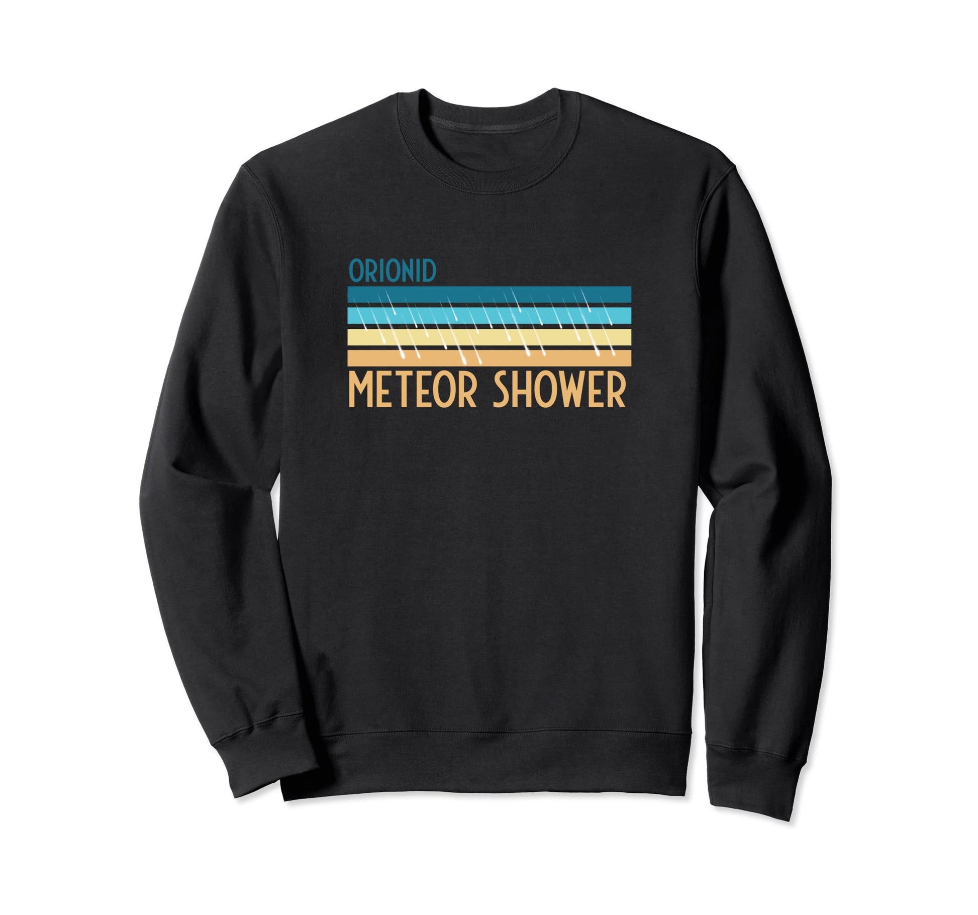 Stripes Orionid Meteor Shower Sweatshirt - Novelty Apparel for Adults - T-Shirt, Sweatshirt, Hoodie