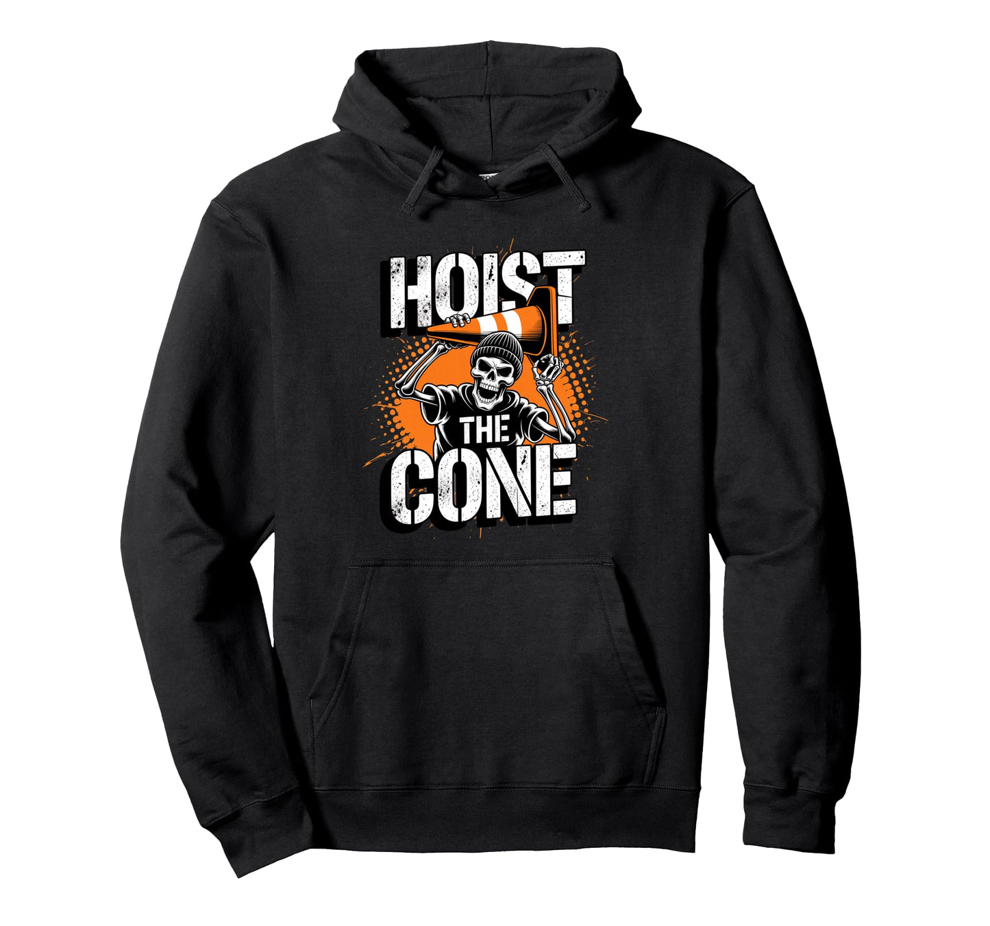 Hoist Cone Skull Funny Pirates Hoodie - Aesthetic Graphic for Adults - T-Shirt, Sweatshirt, Hoodie