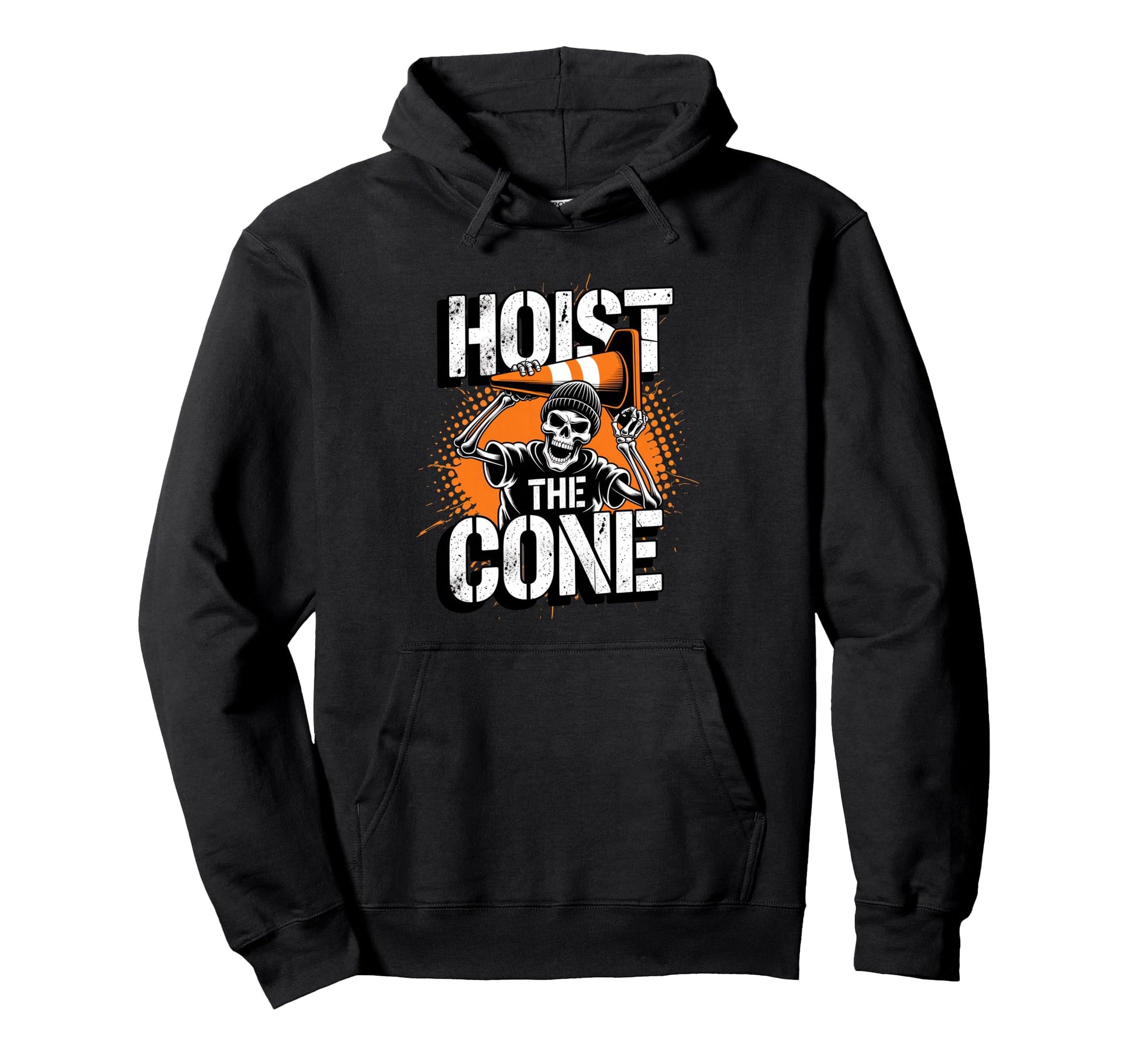 Hoist Cone Skull Funny Pirates Hoodie - Aesthetic Graphic for Adults - T-Shirt, Sweatshirt, Hoodie
