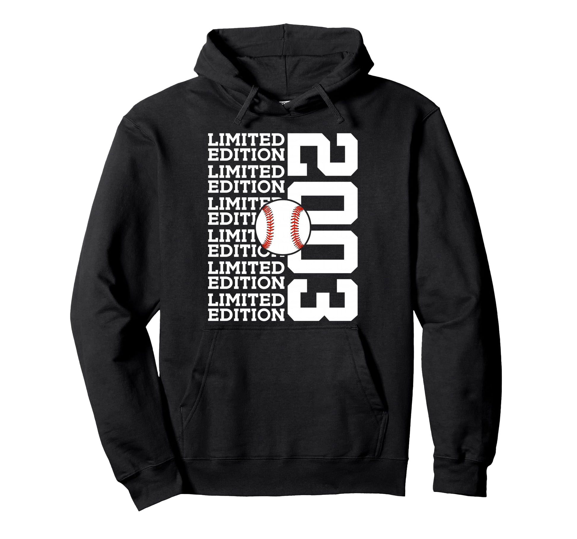 2003 Baseball 23Rd Birthday Hoodie - Casual Everyday Wear Men Women - T-Shirt, Sweatshirt, Hoodie