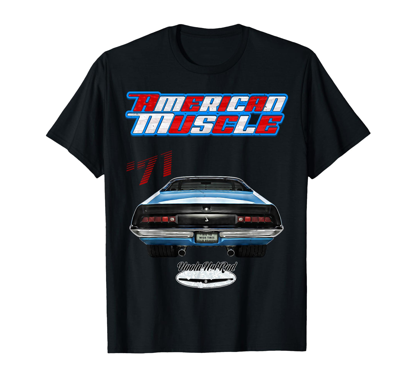 1971 Torino Hot Rod Muscle Car T-Shirt - Novelty Apparel Men Women - T-Shirt, Sweatshirt, Hoodie