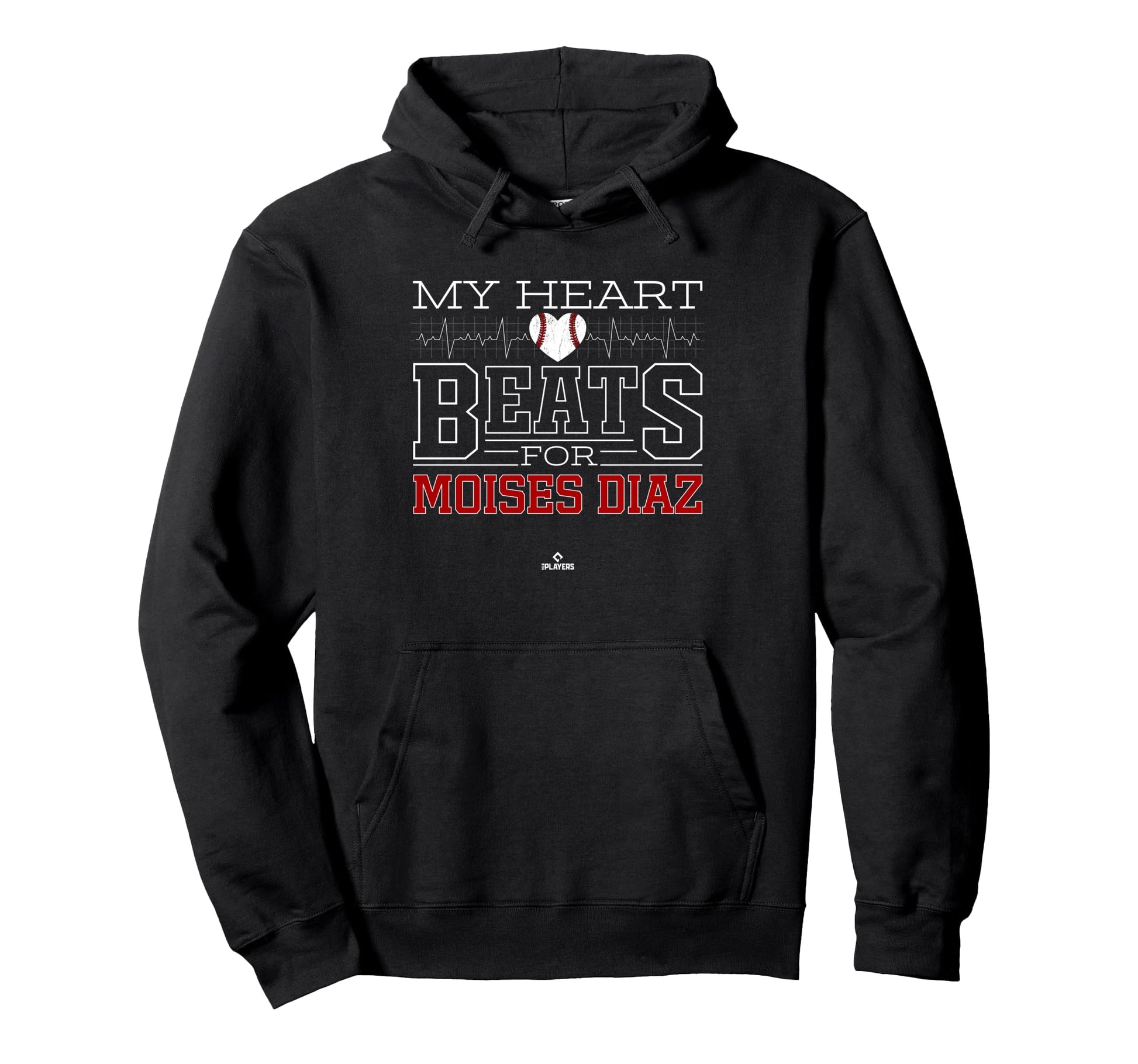 My Heart Beats Moises Diaz Hoodie - Casual Everyday Wear Men Women - T-Shirt, Sweatshirt, Hoodie