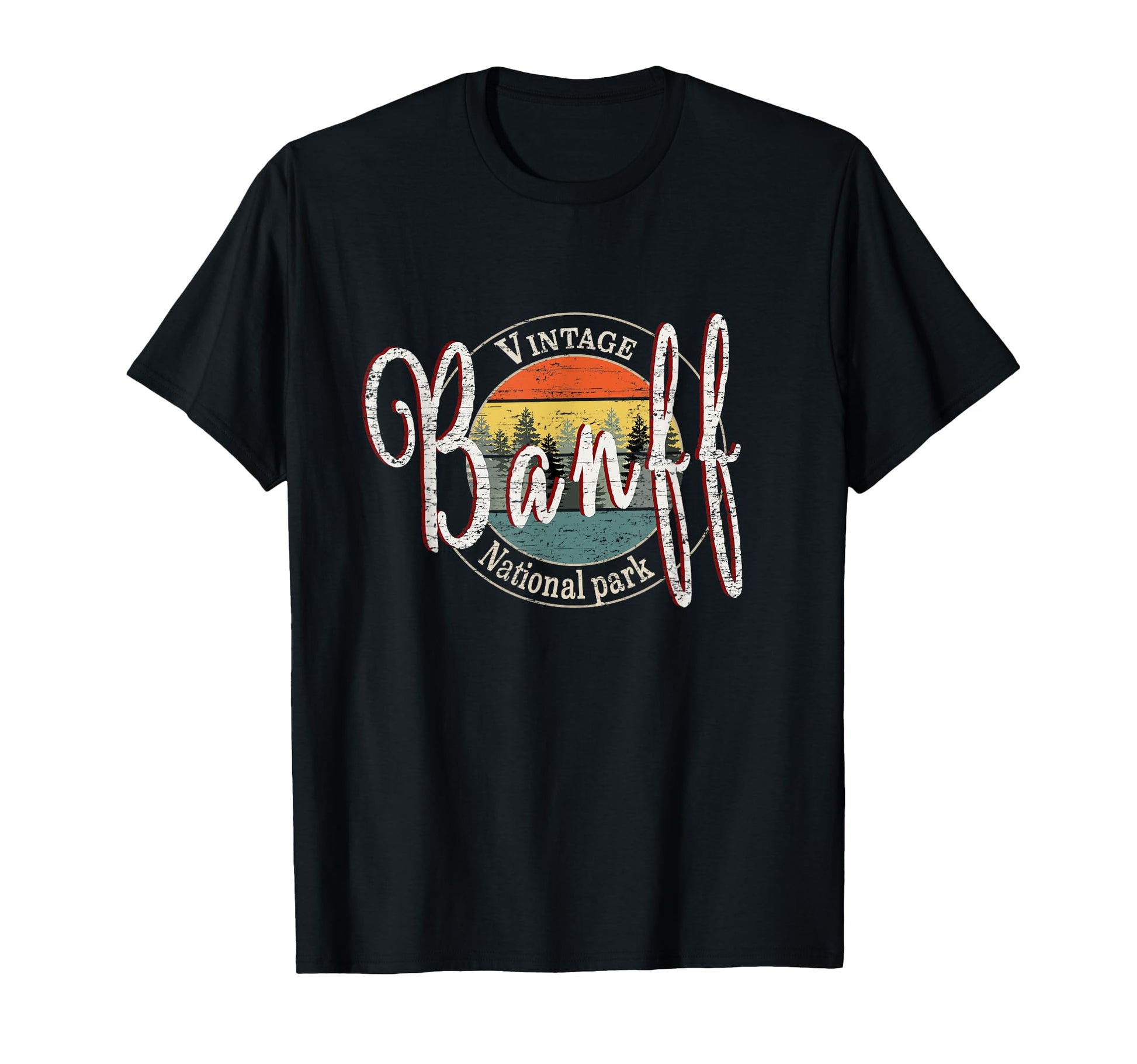 Banff National Park T-Shirt - Casual Everyday Wear Men Women - T-Shirt, Sweatshirt, Hoodie