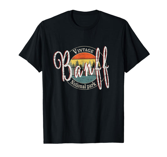 Banff National Park T-Shirt - Casual Everyday Wear Men Women - T-Shirt, Sweatshirt, Hoodie