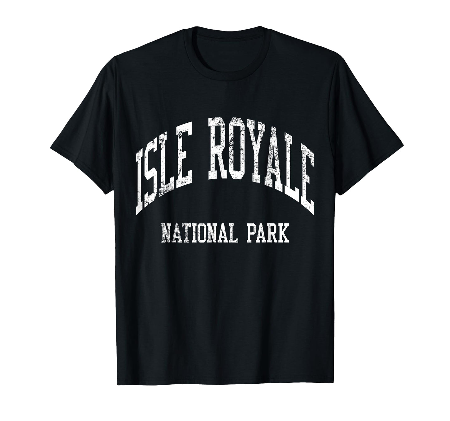 Isle Royale National Park 70S College T-Shirt - Aesthetic Graphic Unisex - T-Shirt, Sweatshirt, Hoodie