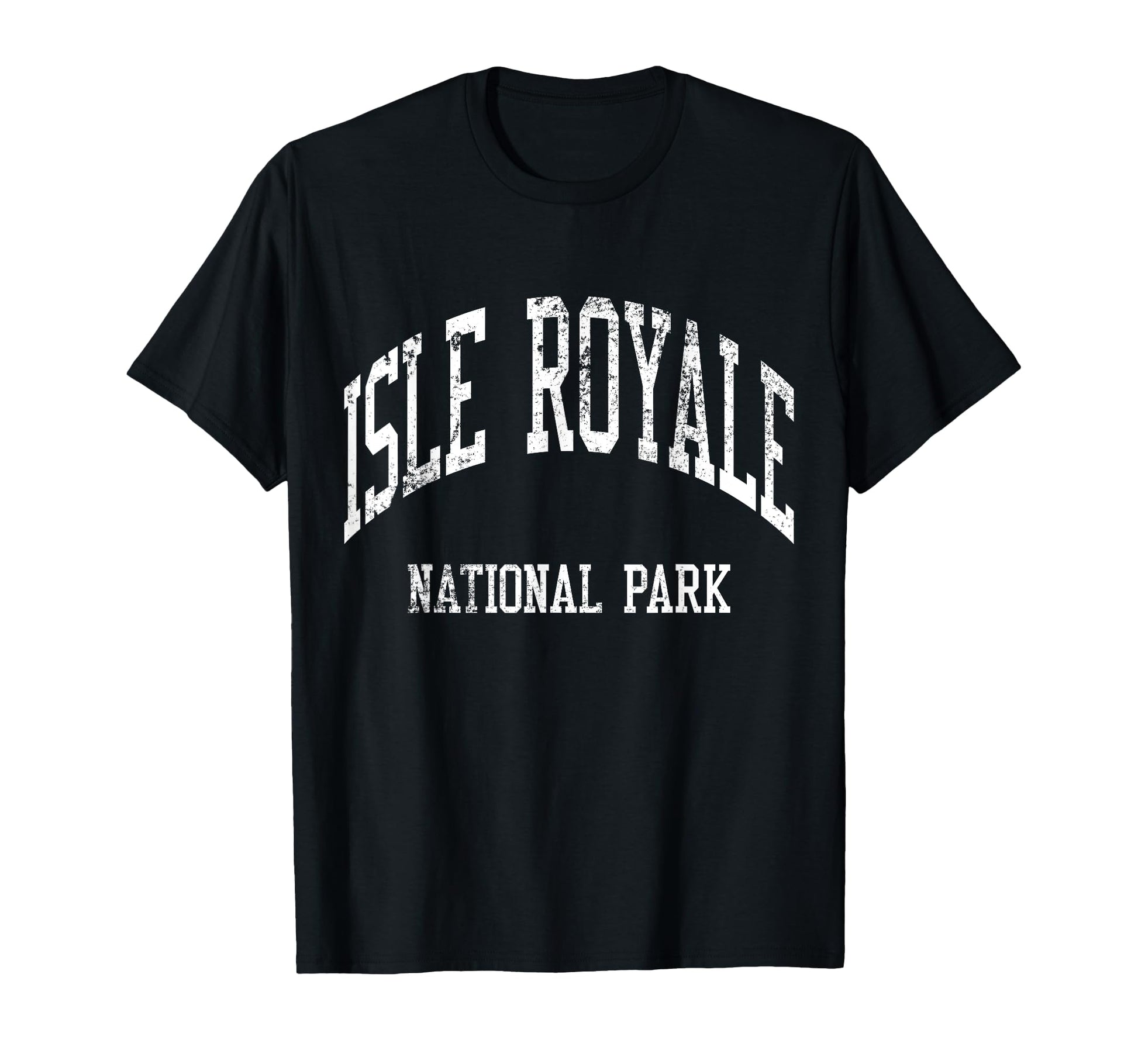 Isle Royale National Park 70S College T-Shirt - Aesthetic Graphic Unisex - T-Shirt, Sweatshirt, Hoodie