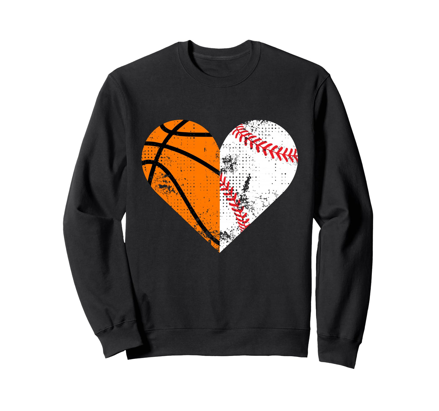 Leopard Baseball And Basketball Mom Sweatshirt - Novelty Apparel Unisex - T-Shirt, Sweatshirt, Hoodie