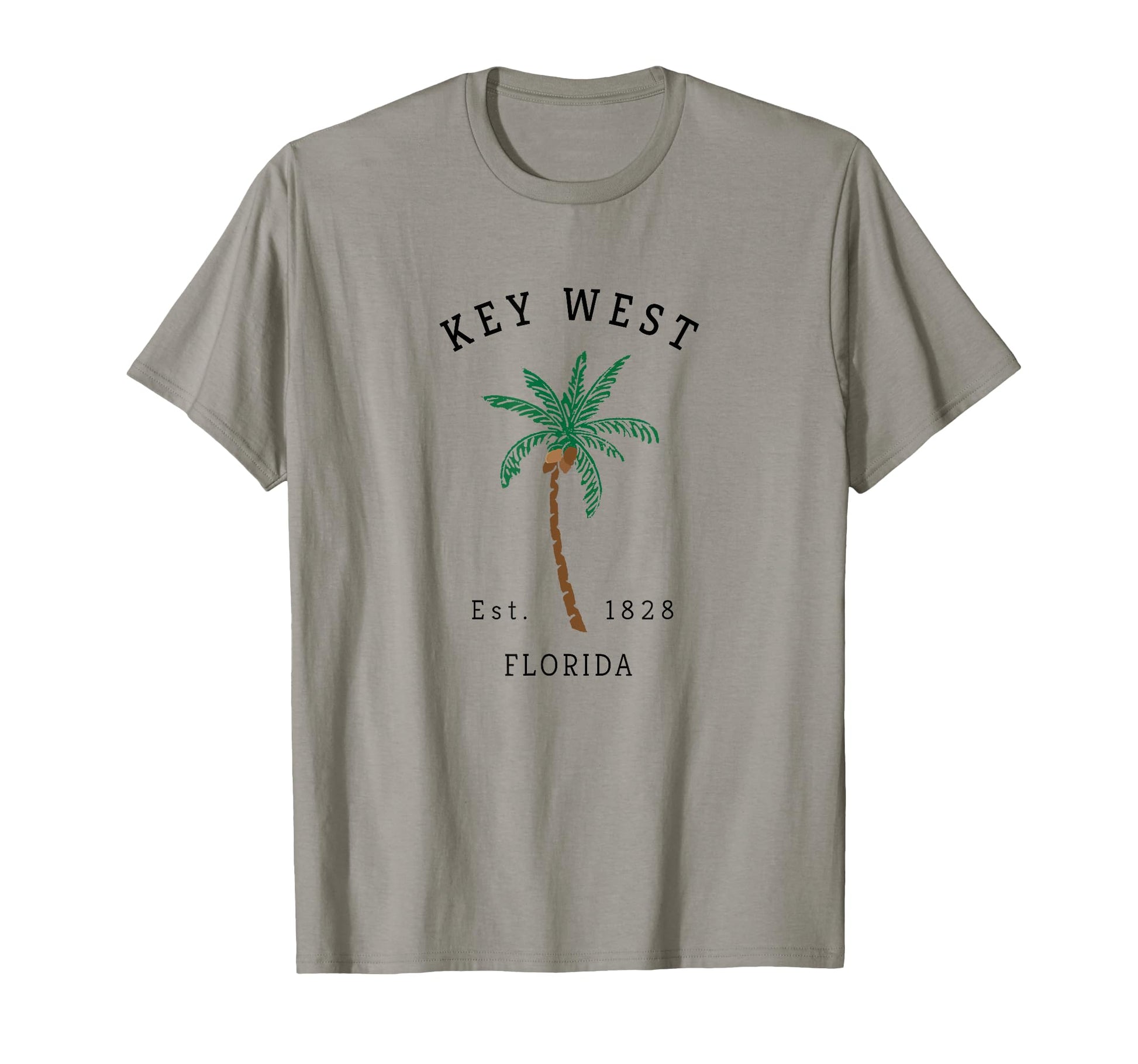 Key West Florida Colorful Palm Tree T-Shirt - Streetwear Style Unisex - T-Shirt, Sweatshirt, Hoodie