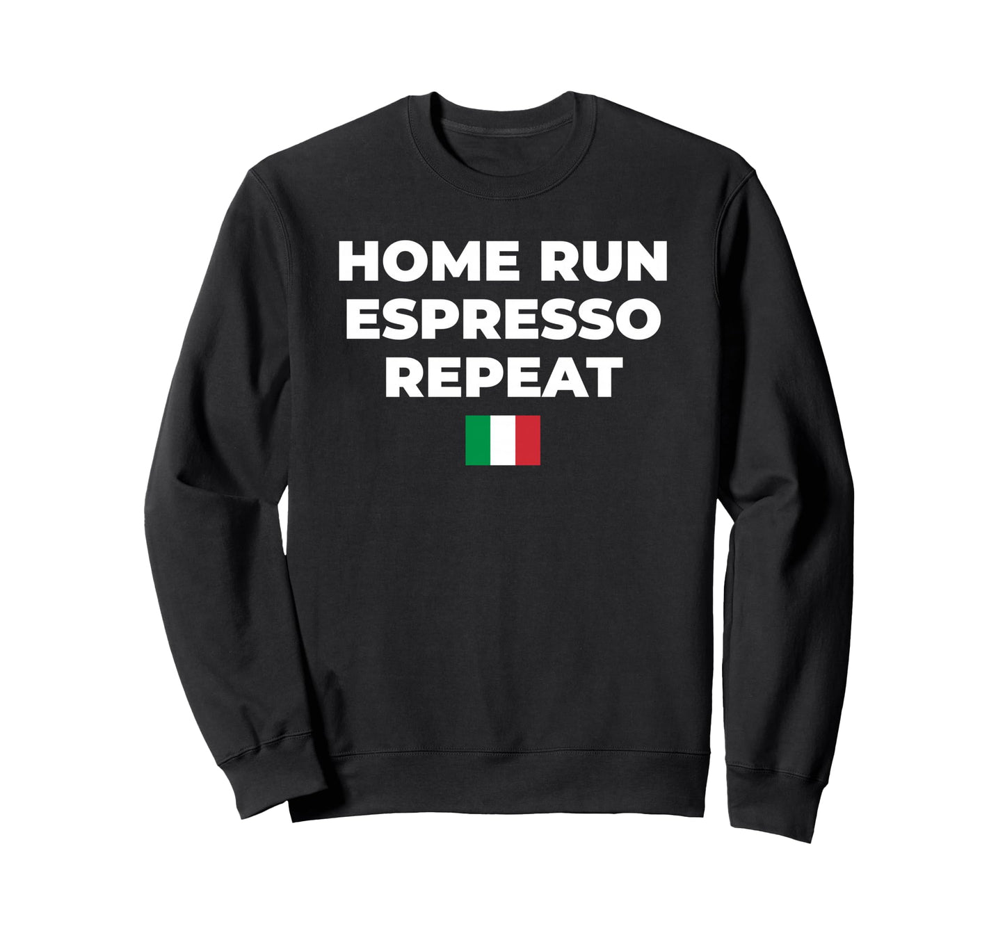 Italian Baseball Pride Home Run Italy Sweatshirt - Custom Art Print Unisex - T-Shirt, Sweatshirt, Hoodie
