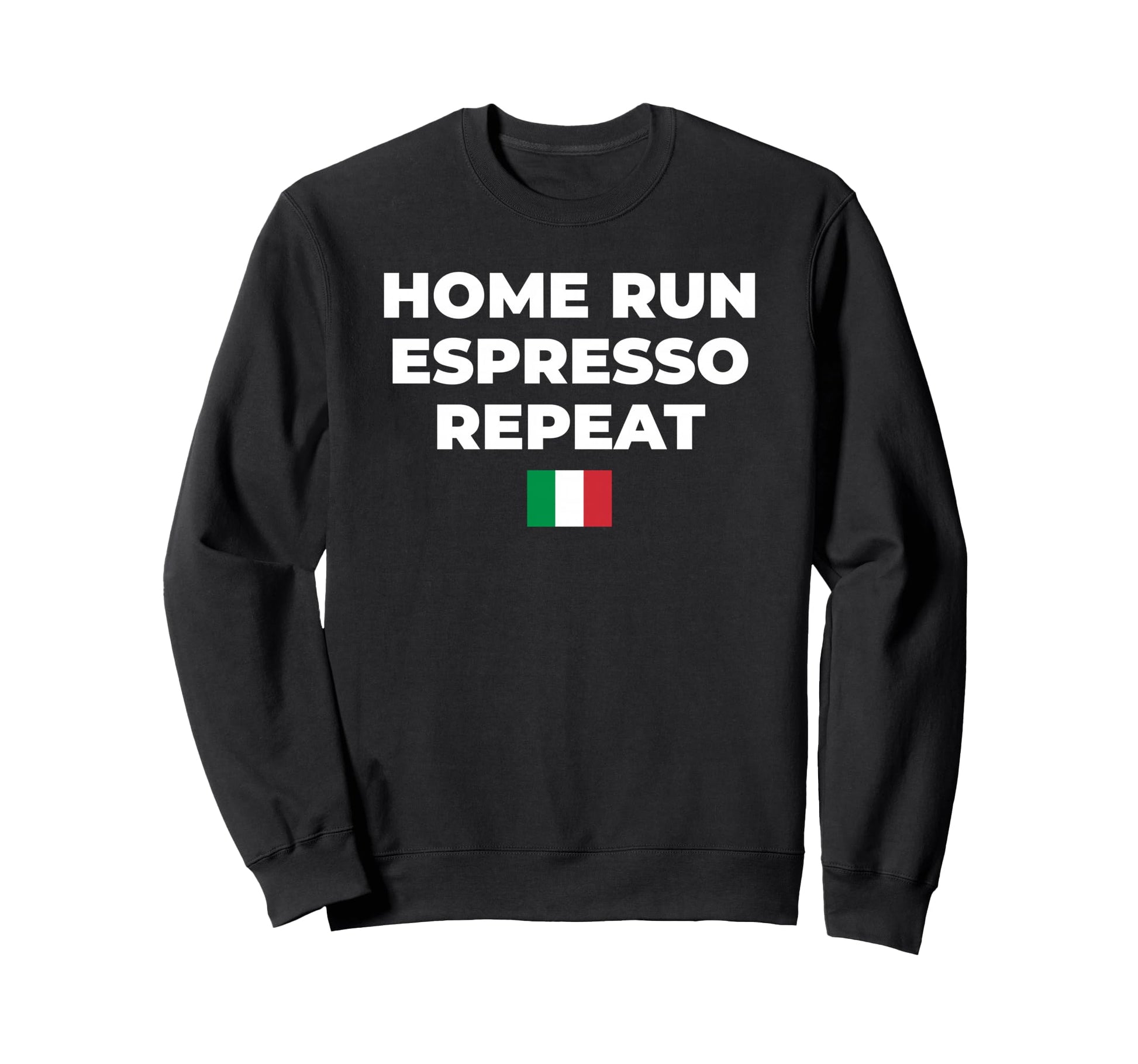 Italian Baseball Pride Home Run Italy Sweatshirt - Custom Art Print Unisex - T-Shirt, Sweatshirt, Hoodie