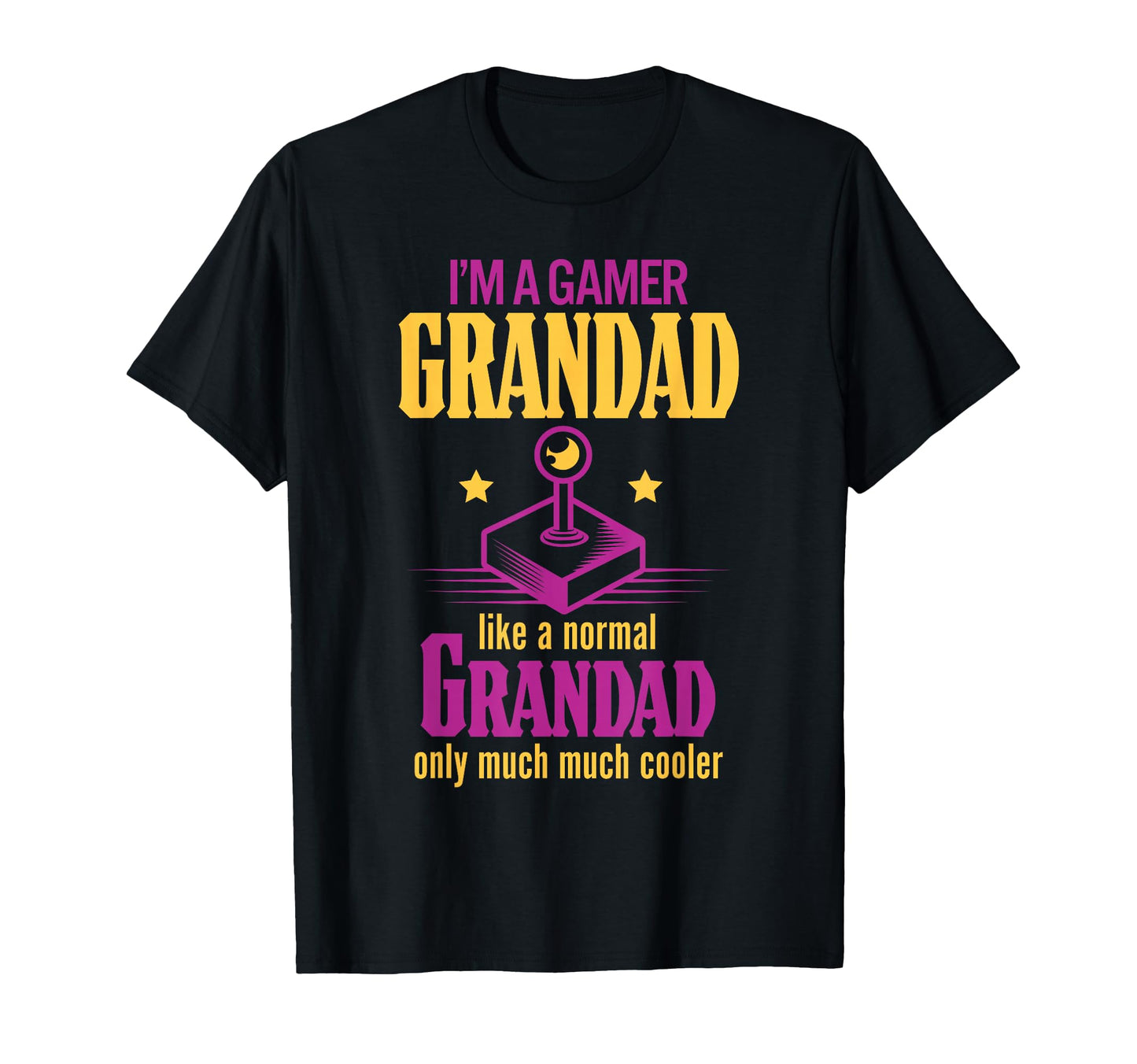 Funny Gamer Grandad Gaming Arcade T-Shirt - Unique Graphic Unisex - T-Shirt, Sweatshirt, Hoodie