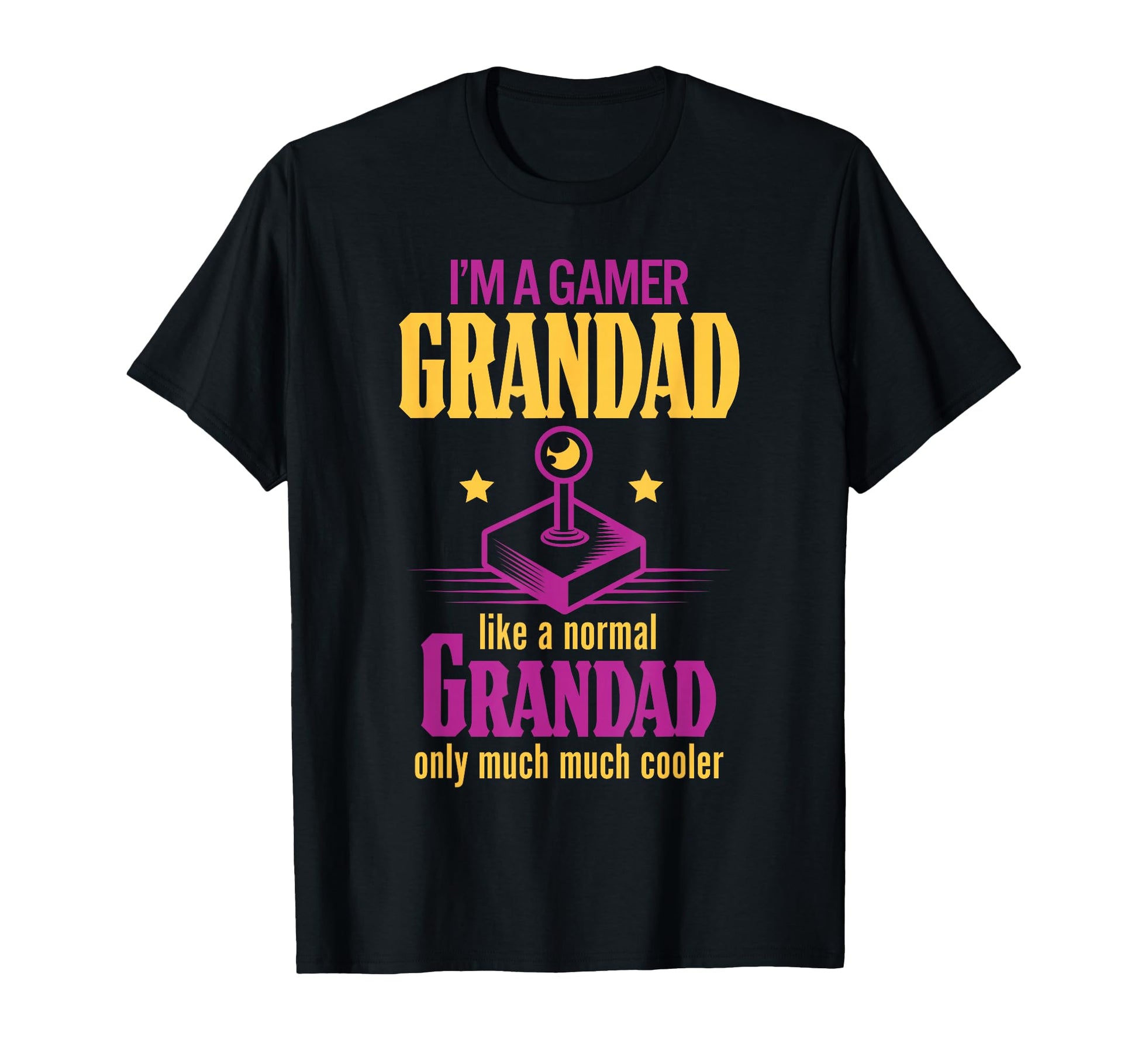 Funny Gamer Grandad Gaming Arcade T-Shirt - Unique Graphic Unisex - T-Shirt, Sweatshirt, Hoodie