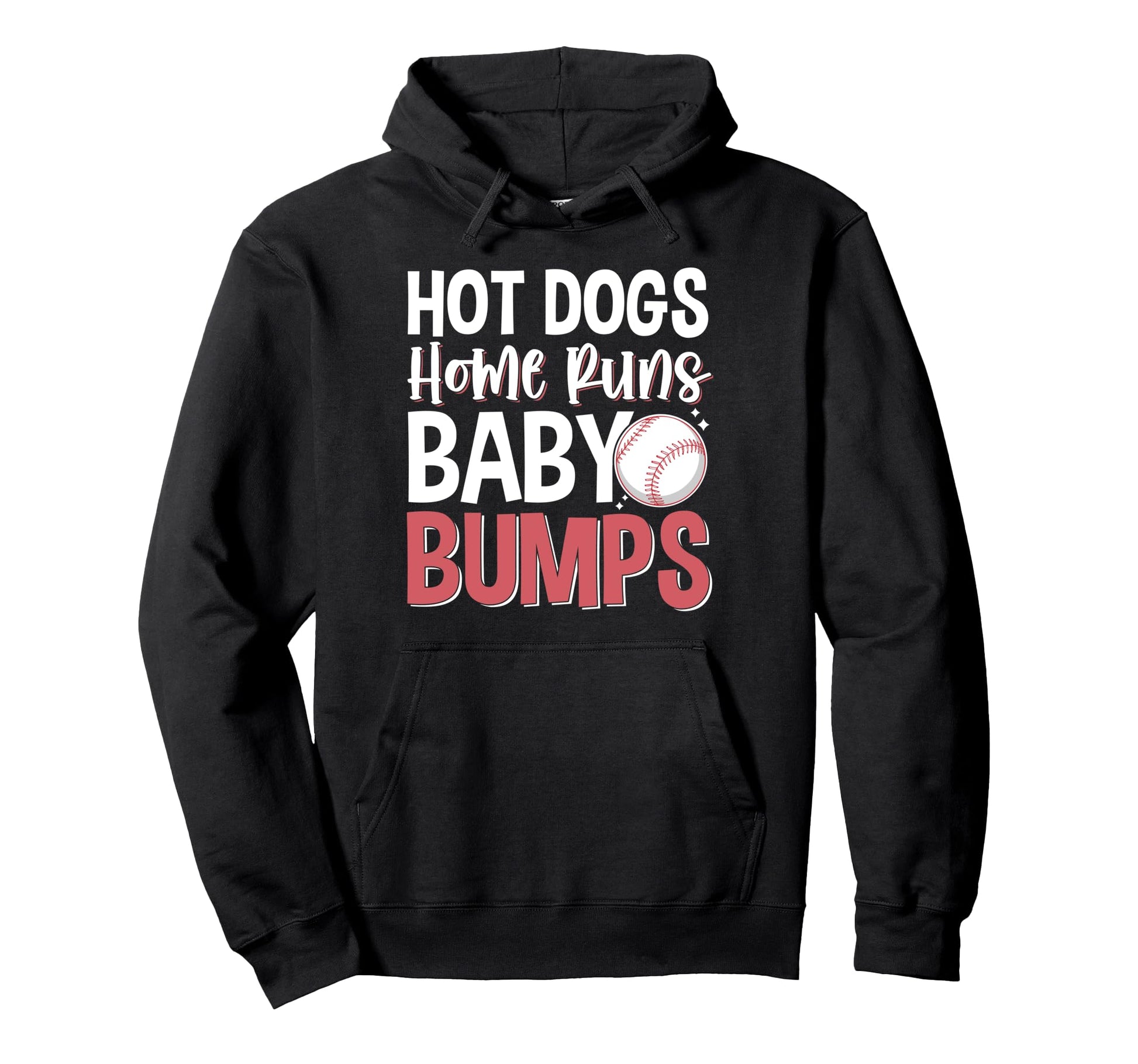 Hot Dogs Home Runs Bumps Hoodie - Aesthetic Graphic Men Women - T-Shirt, Sweatshirt, Hoodie