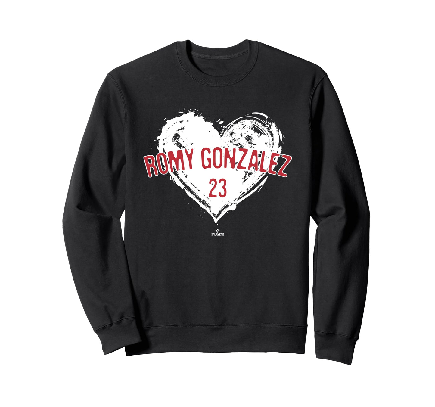 Distressed Heart Romy Gonz Lez Sweatshirt - Unique Graphic Men Women - T-Shirt, Sweatshirt, Hoodie