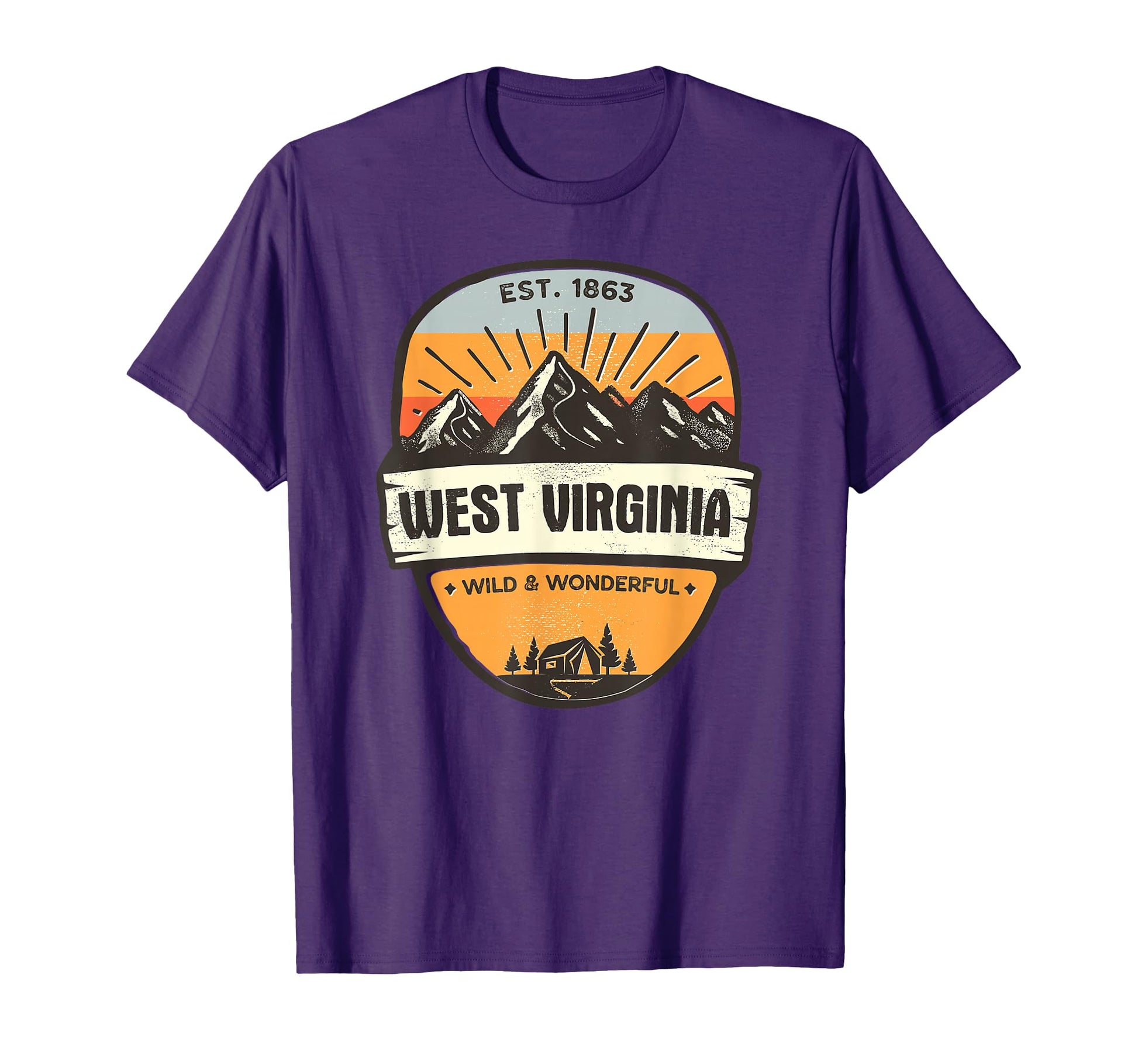 West Virginia Wild And Wonderful T-Shirt - Aesthetic Graphic Men Women - T-Shirt, Sweatshirt, Hoodie