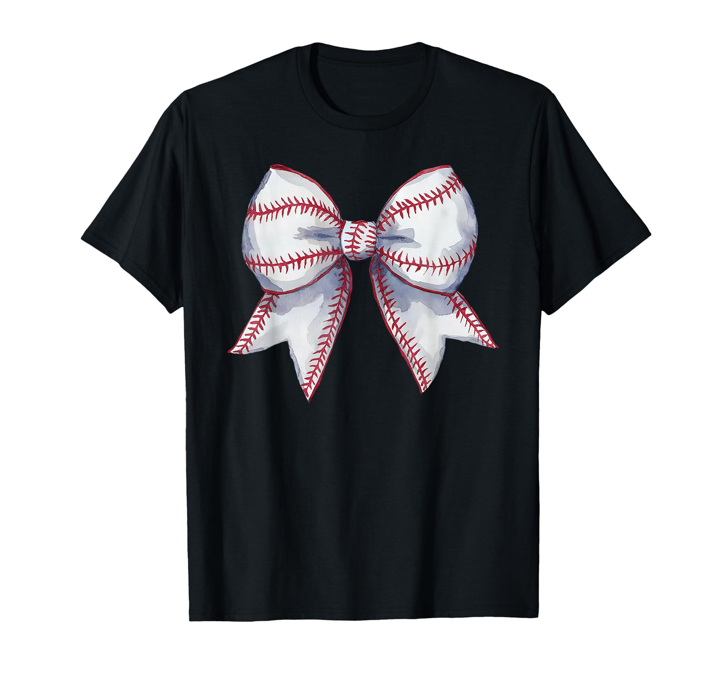 Coquette Bow Baseball Season Game T-Shirt - Custom Art Print for Adults - T-Shirt, Sweatshirt, Hoodie