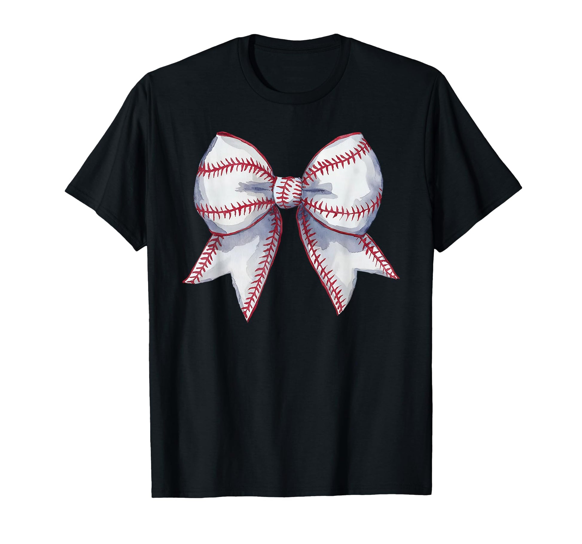 Coquette Bow Baseball Season Game T-Shirt - Custom Art Print for Adults - T-Shirt, Sweatshirt, Hoodie