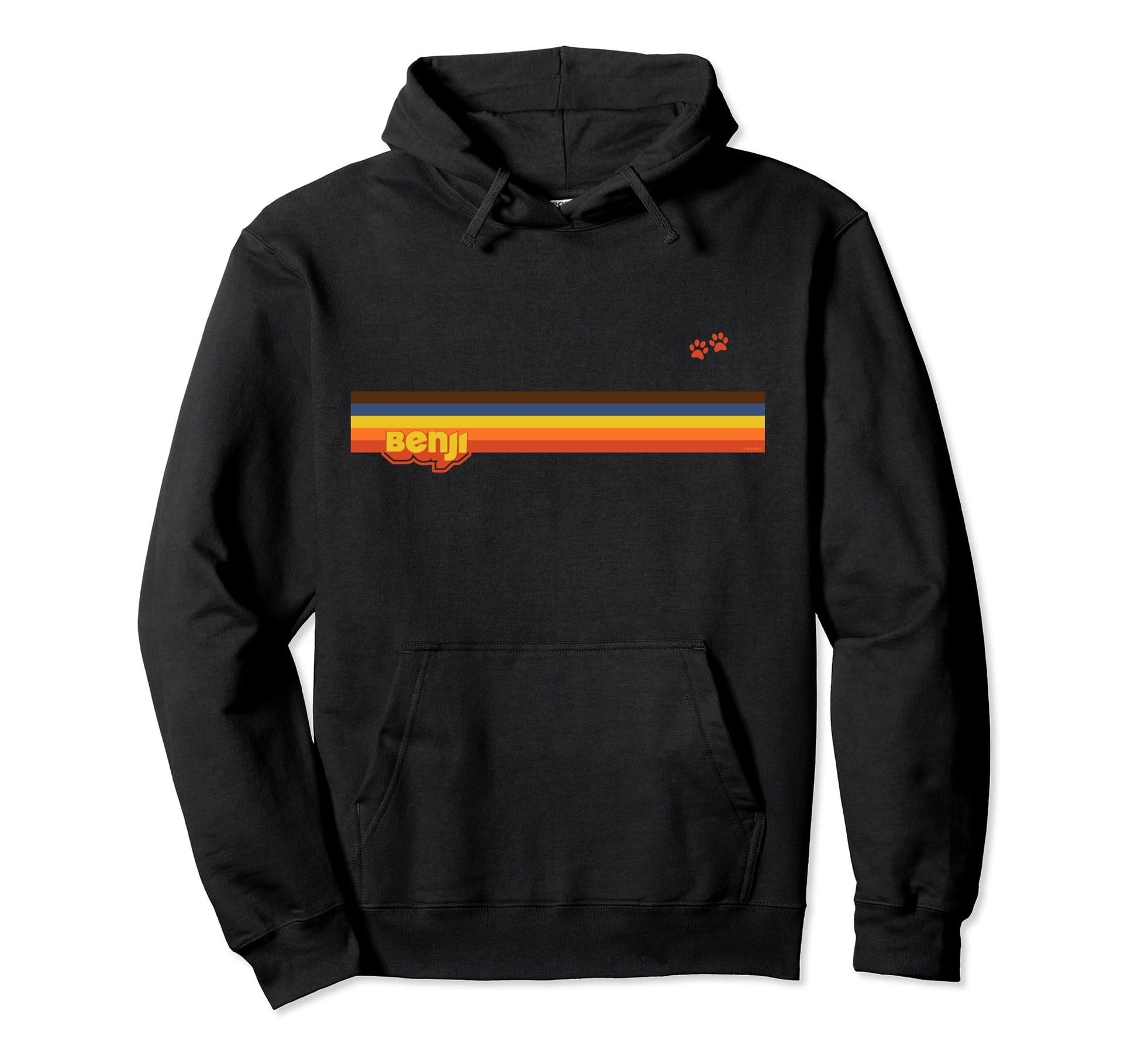 Benji Stripe Hoodie - Unique Graphic Men Women - T-Shirt, Sweatshirt, Hoodie