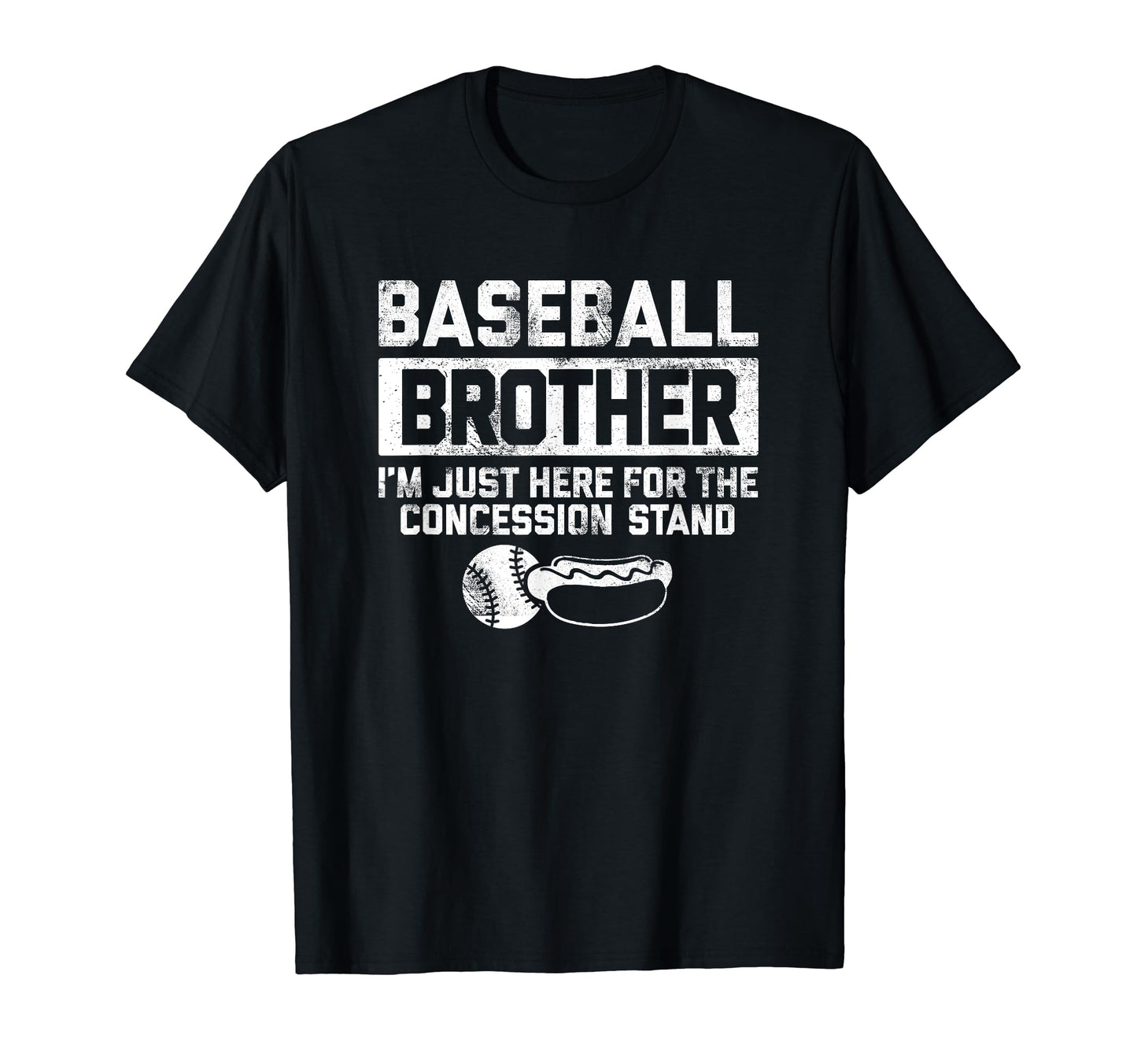Baseball Brother Just Here T-Shirt - Streetwear Style for Adults - T-Shirt, Sweatshirt, Hoodie