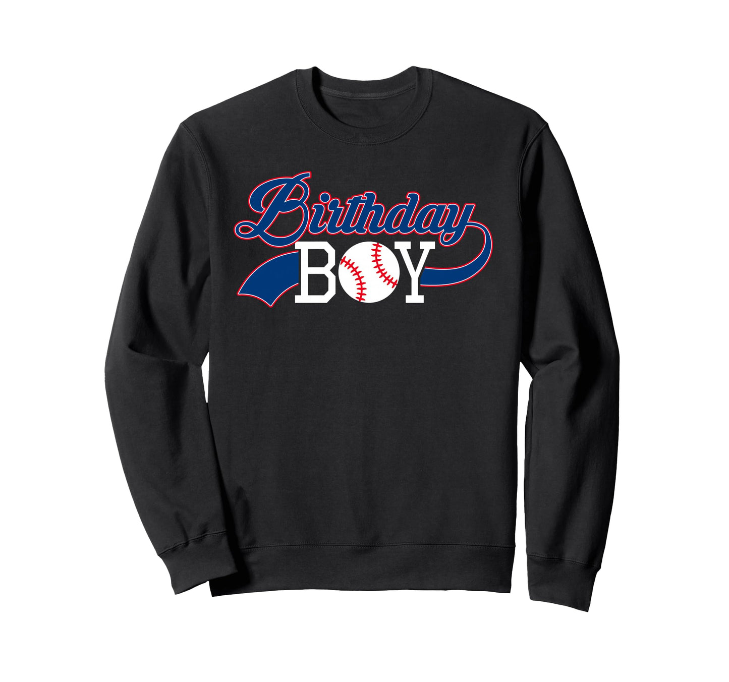 Birthday Baseball Theme Matching Sweatshirt - Fun Novelty Design Unisex - T-Shirt, Sweatshirt, Hoodie