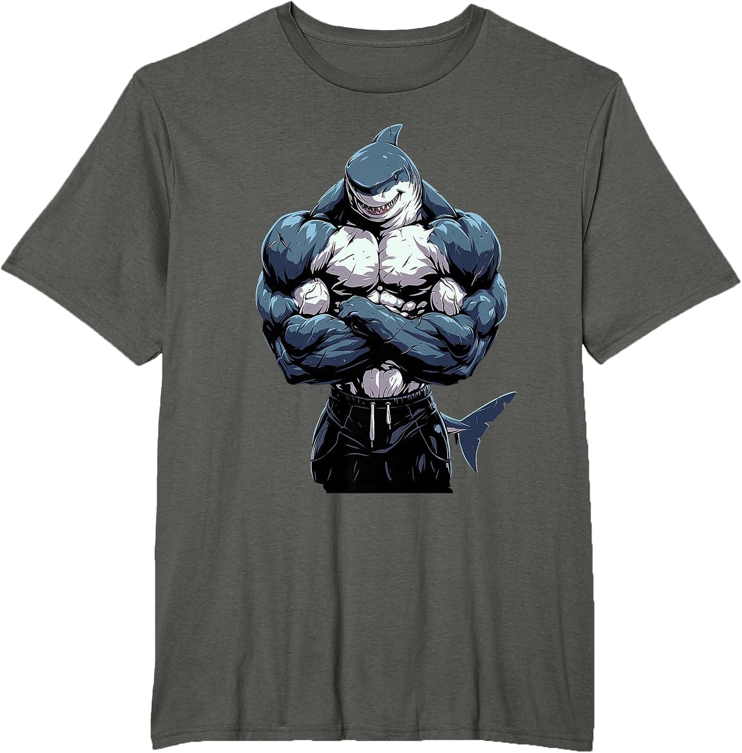 Shark Lover Body Building - Adult & Kids T-Shirts, Sweatshirts & Hoodies apparel design preview 1