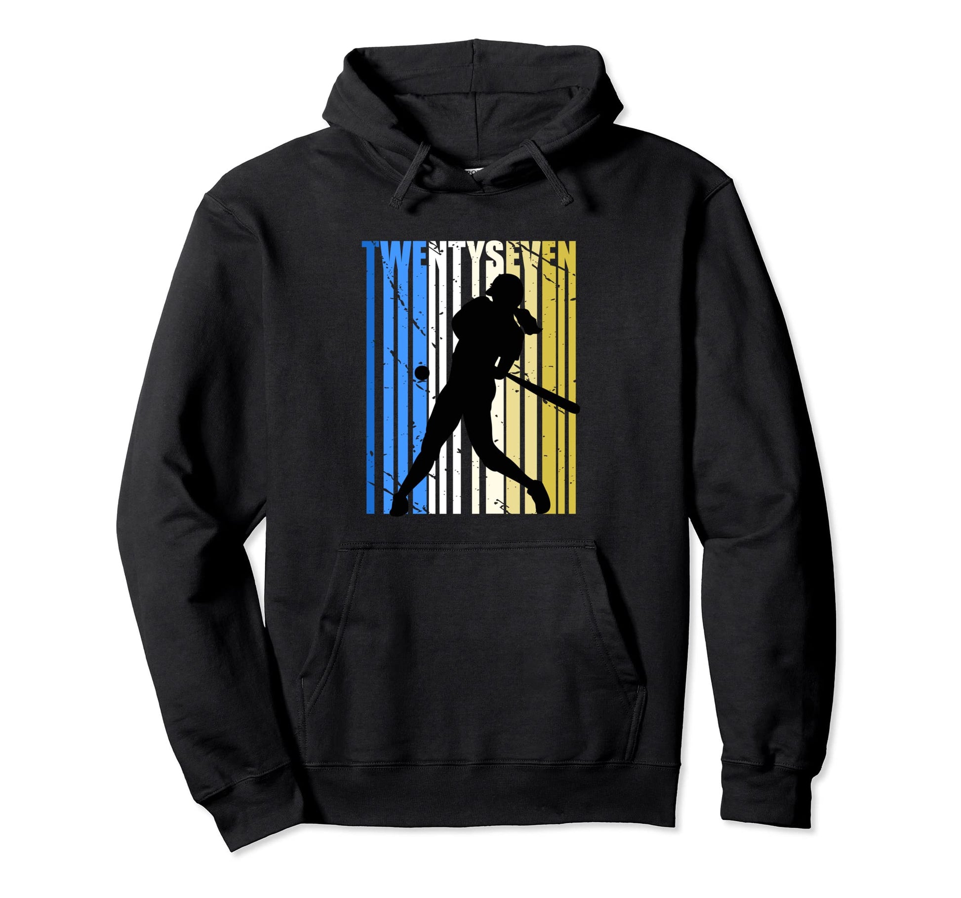Womens Baseball 27Th Birthday Sports Hoodie - Fun Novelty Design Men Women - T-Shirt, Sweatshirt, Hoodie