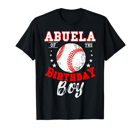 Abuela Birthday Baseball Theme Bday T-Shirt - Custom Art Print for Adults - T-Shirt, Sweatshirt, Hoodie