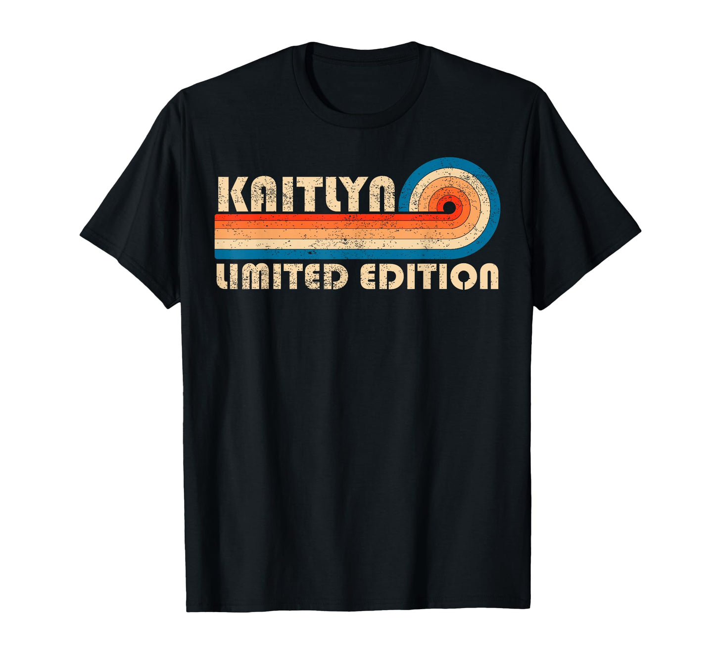 Kaitlyn 70S 80S Sunset Stripe T-Shirt - Unique Graphic Men Women - T-Shirt, Sweatshirt, Hoodie