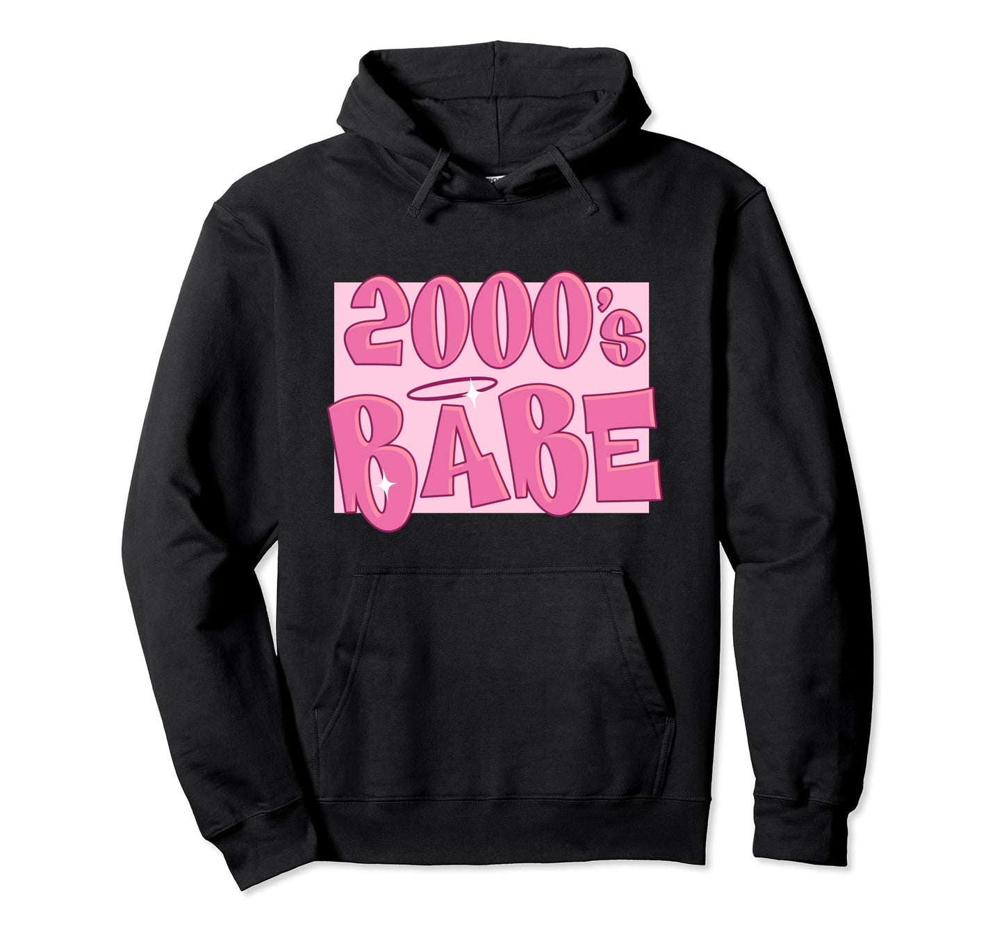 2000S Babe Y2K Era Aesthetic Angel Diva Hoodie - Novelty Apparel Unisex - T-Shirt, Sweatshirt, Hoodie
