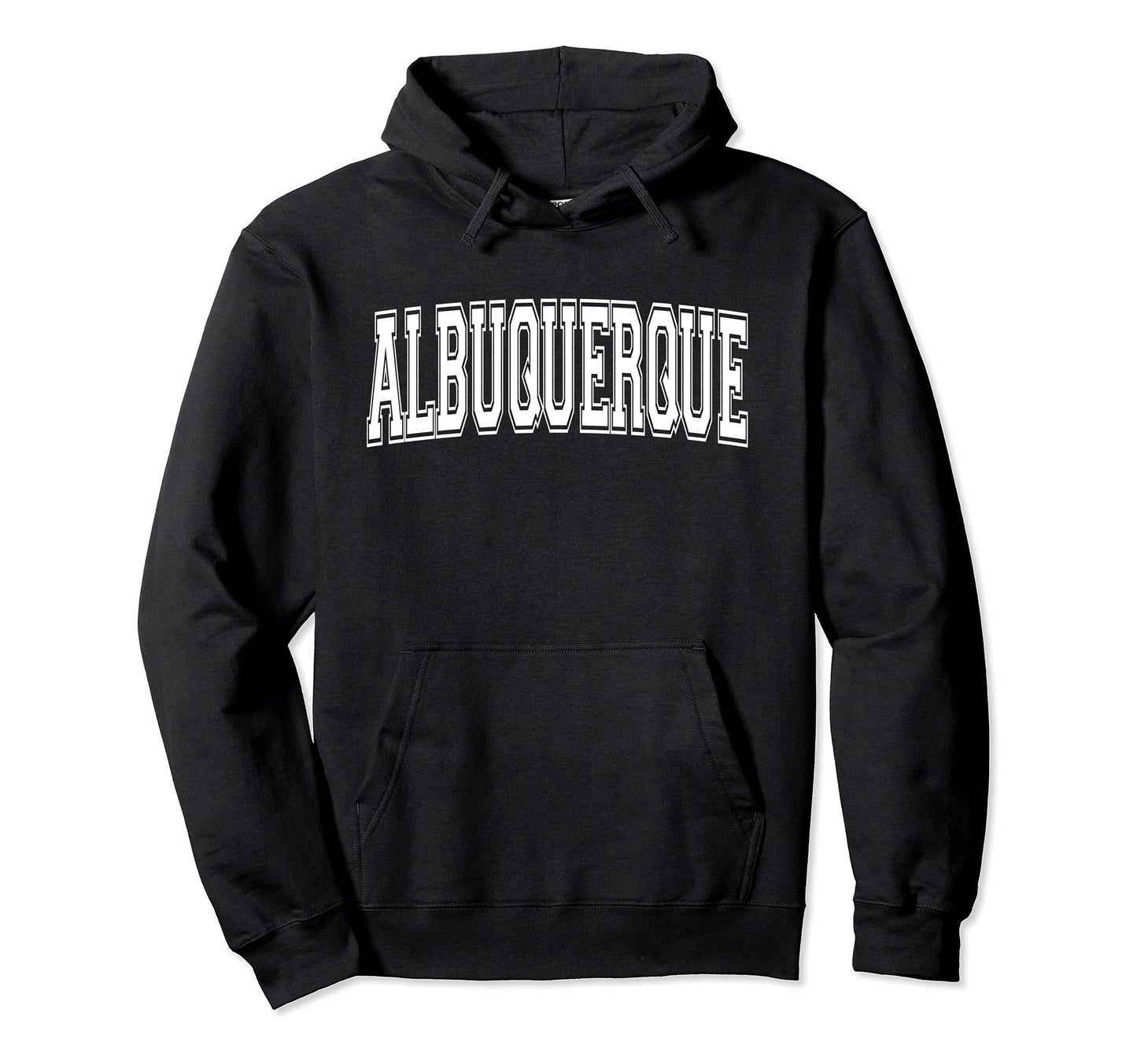 Albuquerque Nm New Mexico Usa Sports Hoodie - Novelty Apparel for Adults - T-Shirt, Sweatshirt, Hoodie