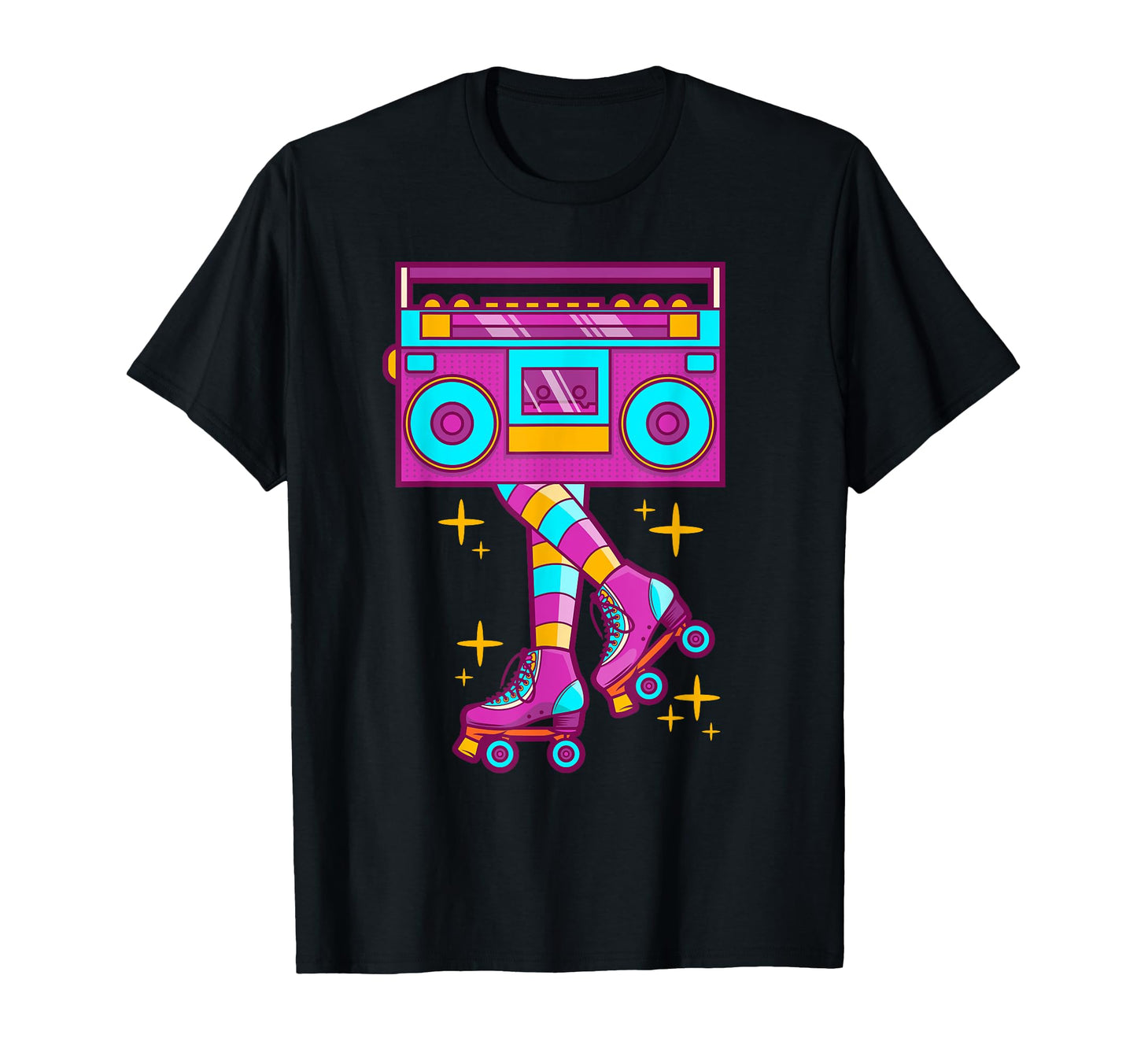 Rollerskates Funny 80S Roller T-Shirt - Casual Everyday Wear Men Women - T-Shirt, Sweatshirt, Hoodie