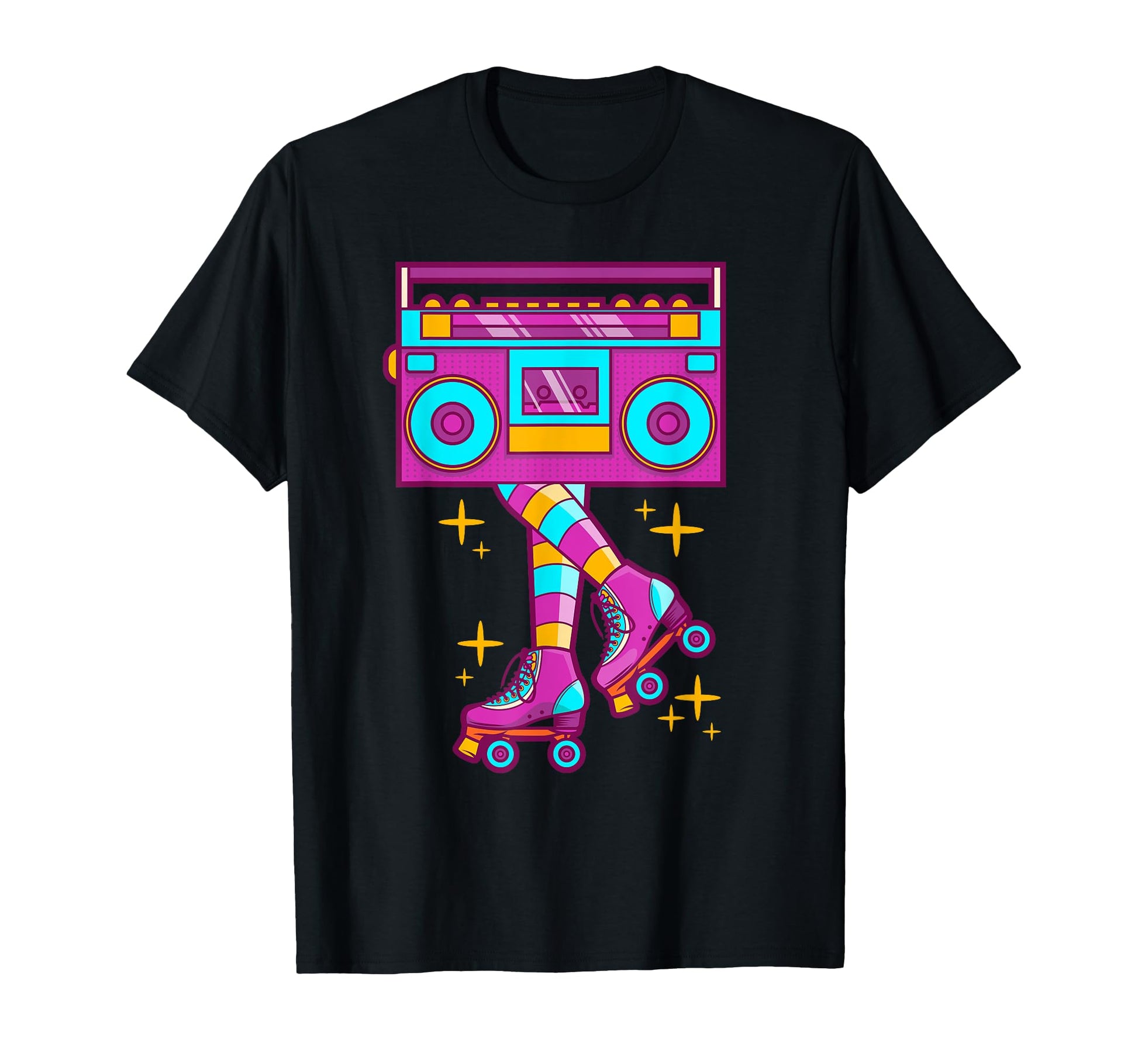 Rollerskates Funny 80S Roller T-Shirt - Casual Everyday Wear Men Women - T-Shirt, Sweatshirt, Hoodie