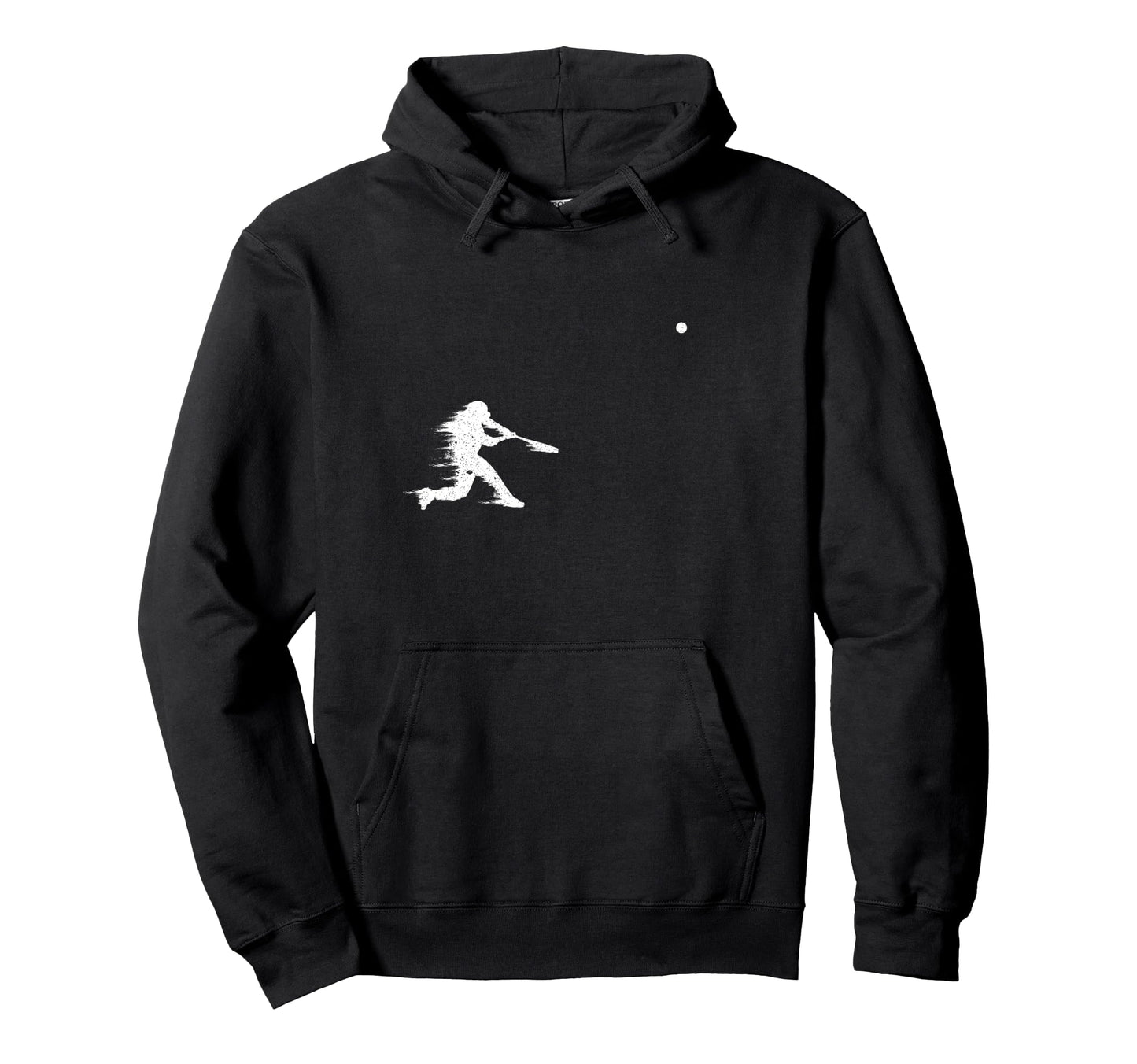 Baseball Player Home Run Team Sport Hoodie - Fun Novelty Design for Adults - T-Shirt, Sweatshirt, Hoodie