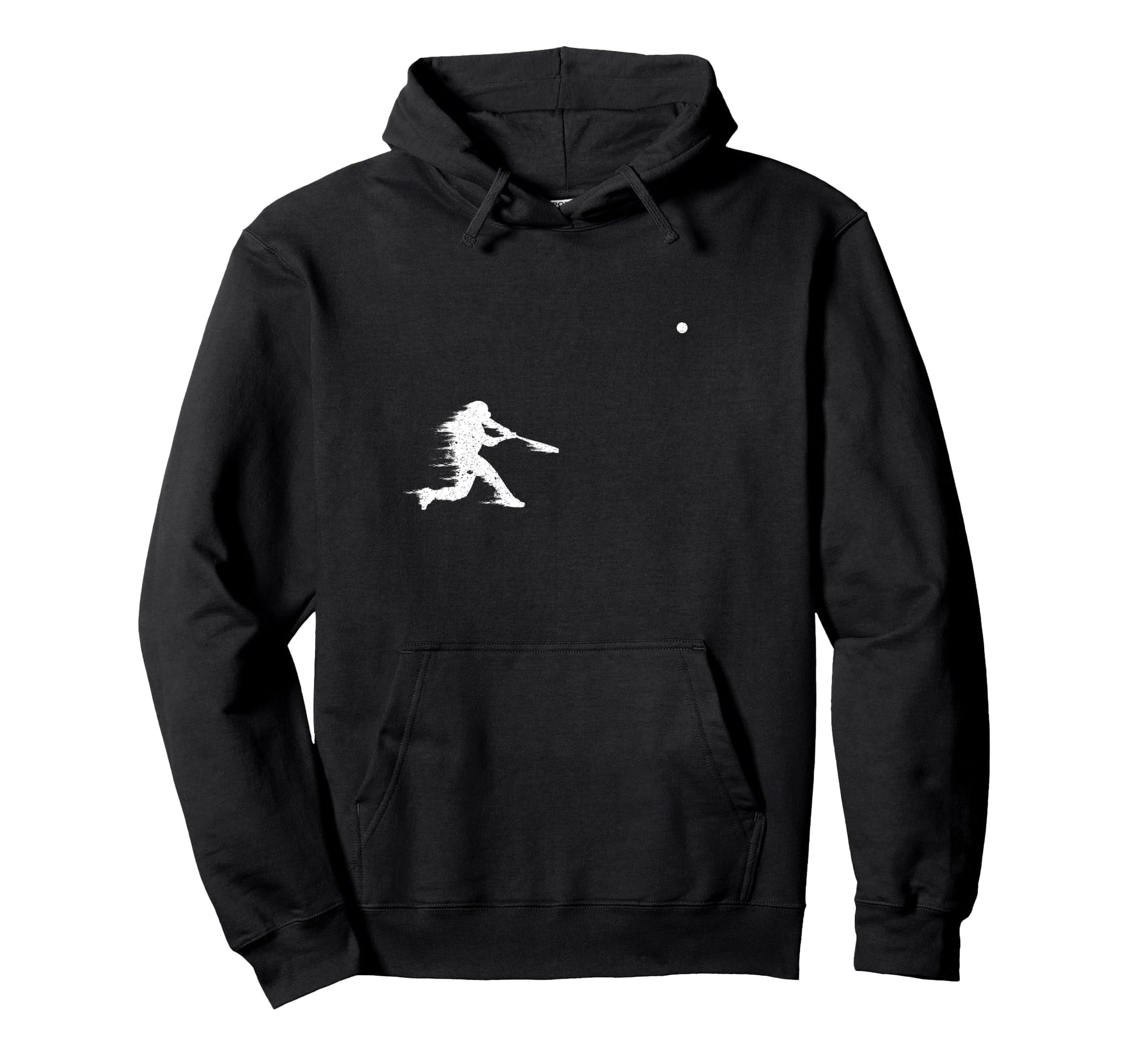 Baseball Player Home Run Team Sport Hoodie - Fun Novelty Design for Adults - T-Shirt, Sweatshirt, Hoodie