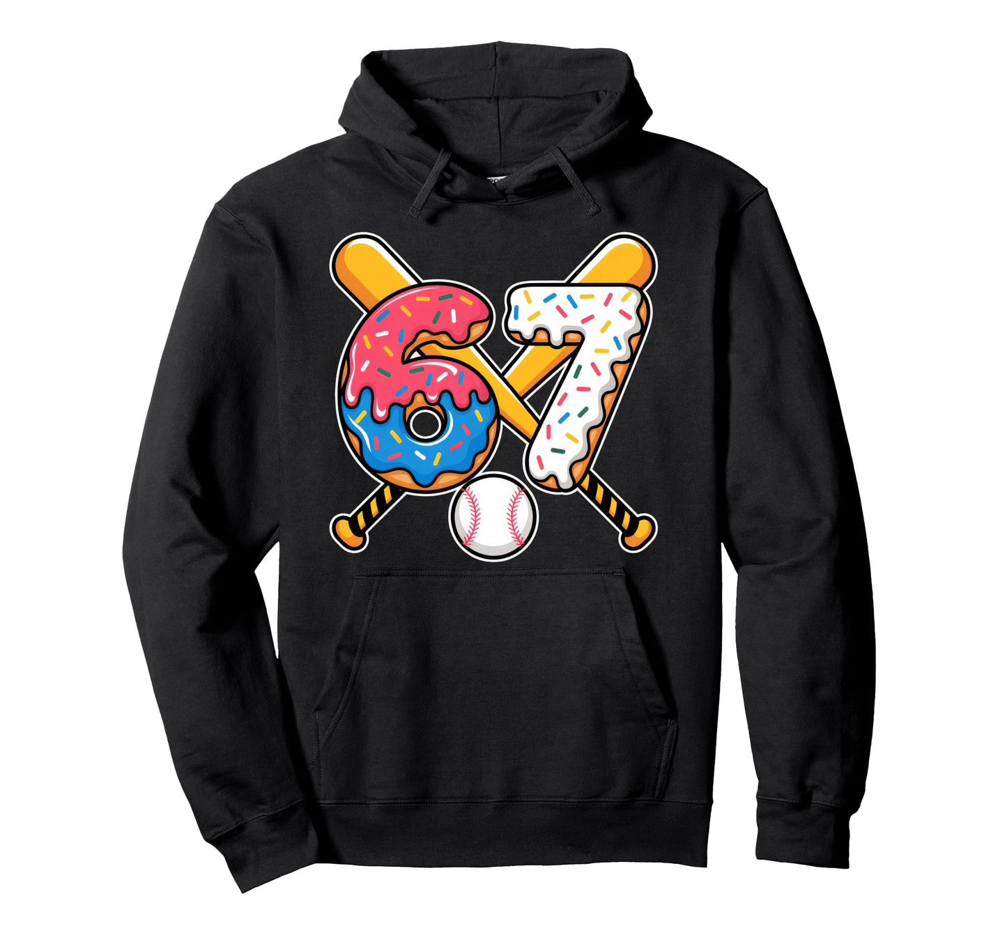 Baseball Drip Number 67 Player 67Th Hoodie - Unique Graphic Unisex - T-Shirt, Sweatshirt, Hoodie