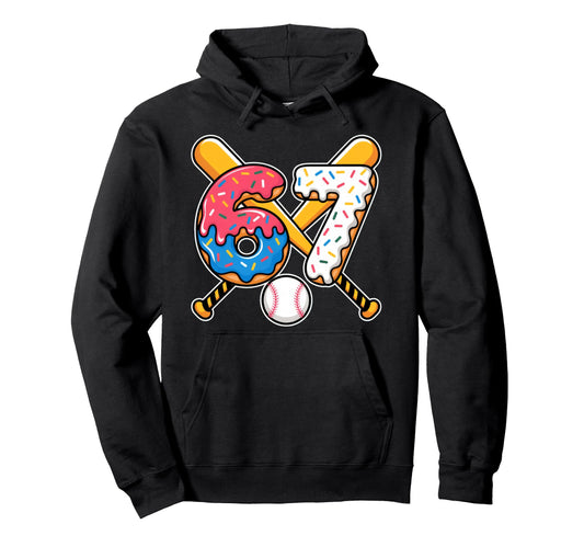 Baseball Drip Number 67 Player 67Th Hoodie - Unique Graphic Unisex - T-Shirt, Sweatshirt, Hoodie