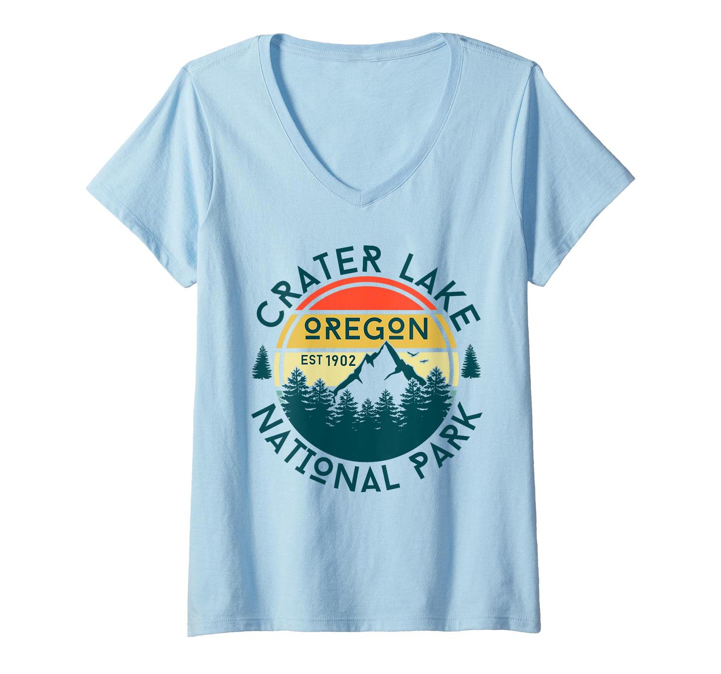 Crater Lake National Park Oregon Usa T-Shirt - Unique Graphic Men Women - T-Shirt, Sweatshirt, Hoodie