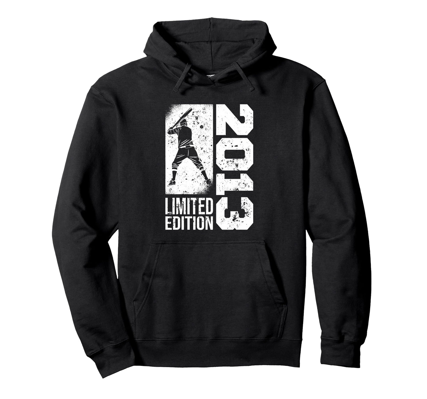 Baseball Player Born 2013 Birthday Hoodie - Minimalist Print Unisex - T-Shirt, Sweatshirt, Hoodie
