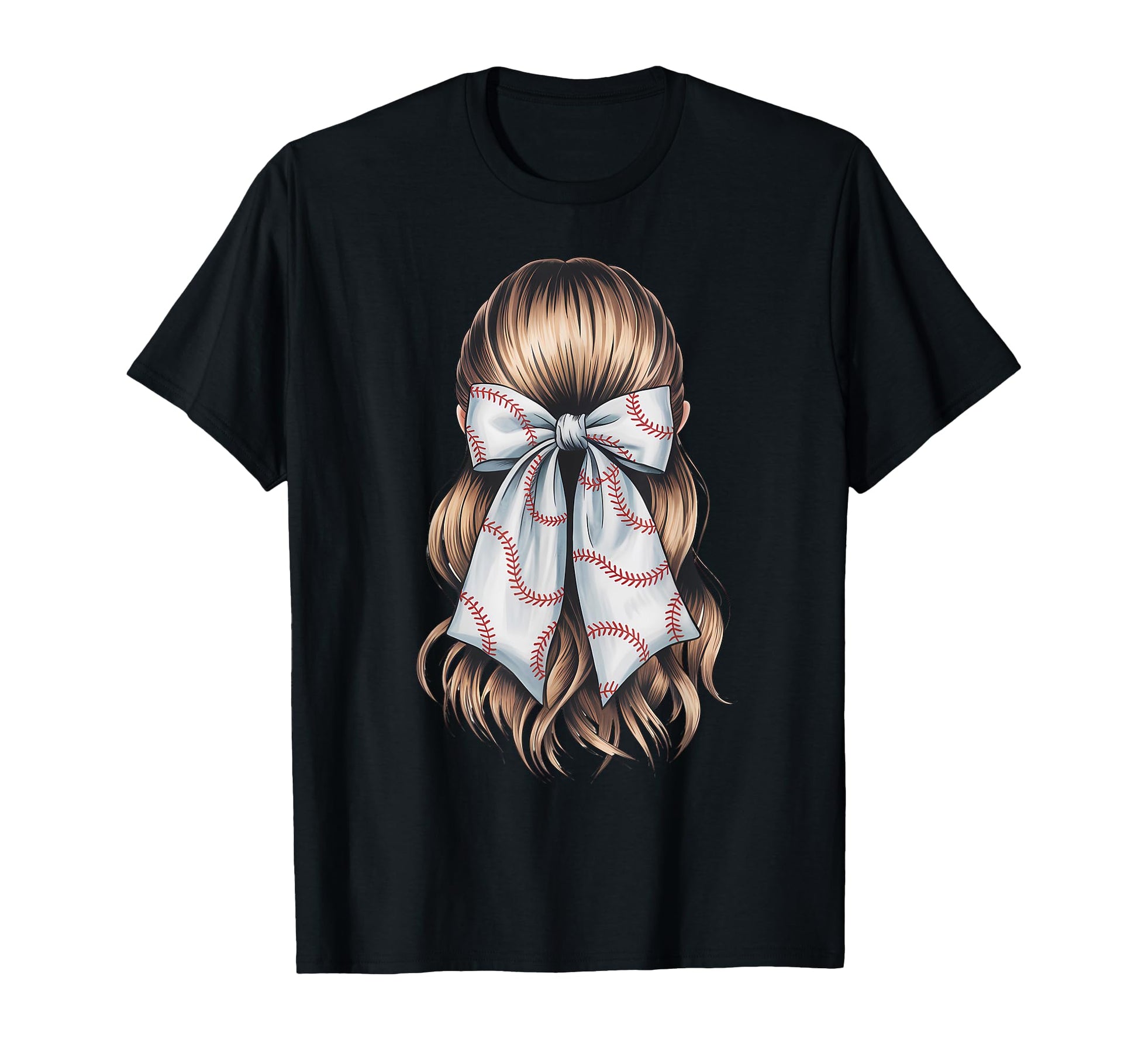 Baseball Coquette Bow Baseball Mom T-Shirt - Unique Graphic for Adults - T-Shirt, Sweatshirt, Hoodie