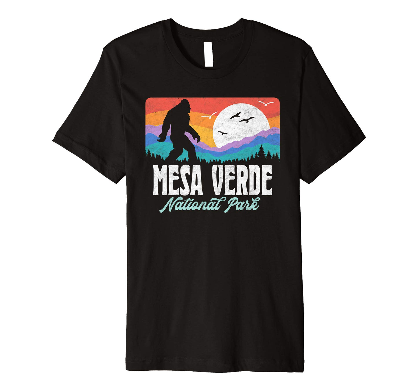 Mesa Verde National Park Bigfoot Canyons T-Shirt - Trendy Graphic Unisex - T-Shirt, Sweatshirt, Hoodie