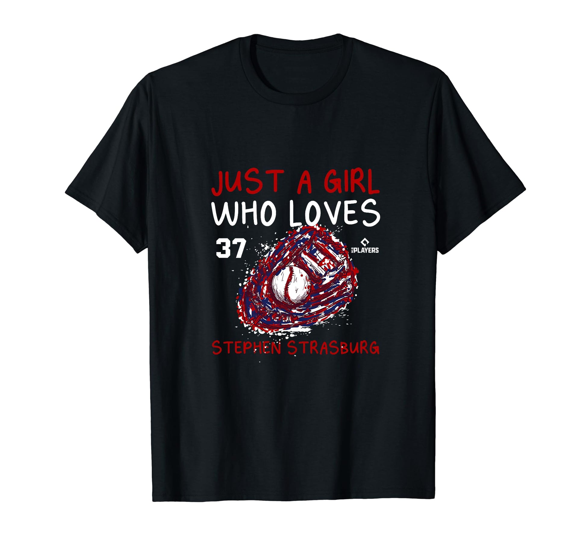 Who Loves Stephen Strasburg Fan Mlbpa T-Shirt - Minimalist Print Men Women - T-Shirt, Sweatshirt, Hoodie