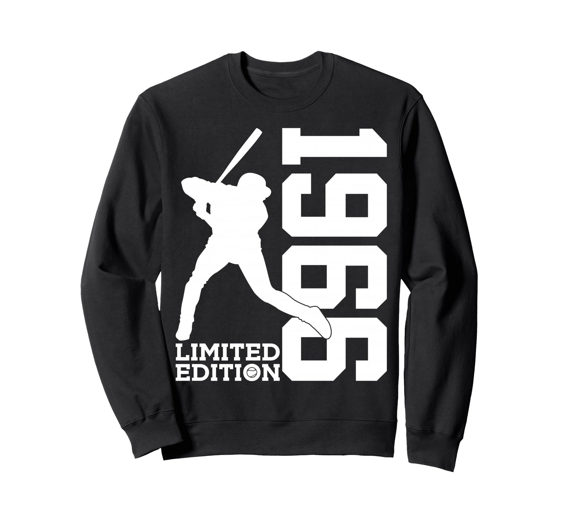 60Th Birthday Baseball 1966 Sweatshirt - Fun Novelty Design Men Women - T-Shirt, Sweatshirt, Hoodie