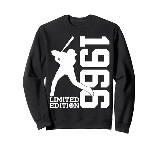 60Th Birthday Baseball 1966 Sweatshirt - Fun Novelty Design Men Women - T-Shirt, Sweatshirt, Hoodie