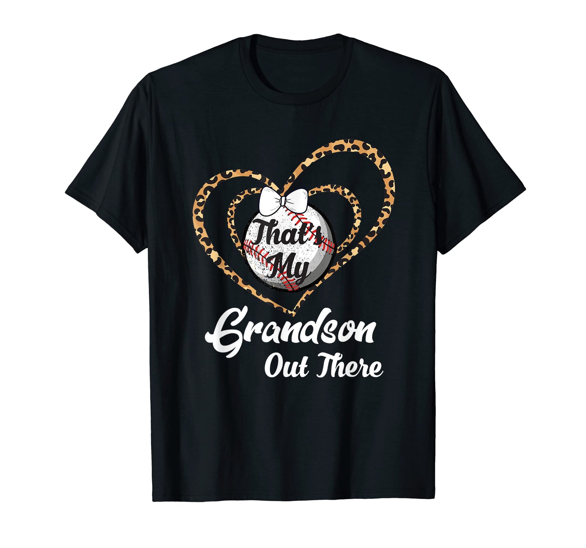 Thats My Grandson Out There Baseball T-Shirt - Minimalist Print Unisex - T-Shirt, Sweatshirt, Hoodie