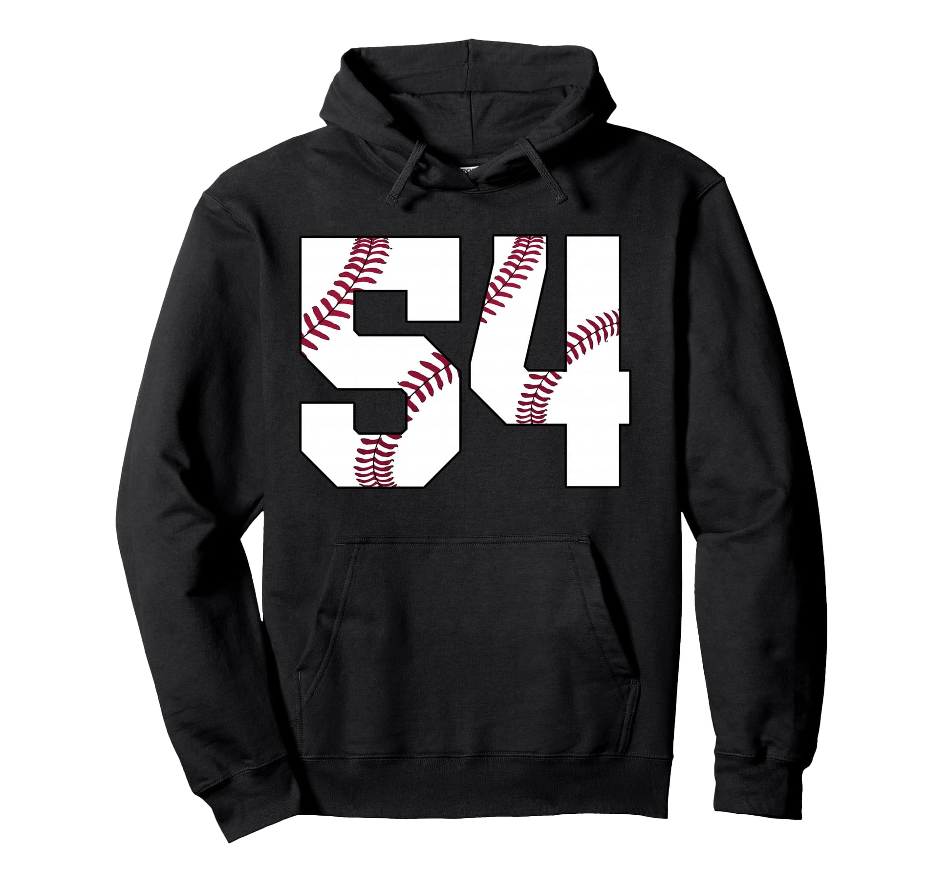 Baseball 1972 54Th Birthday 54 Hoodie - Casual Everyday Wear Men Women - T-Shirt, Sweatshirt, Hoodie