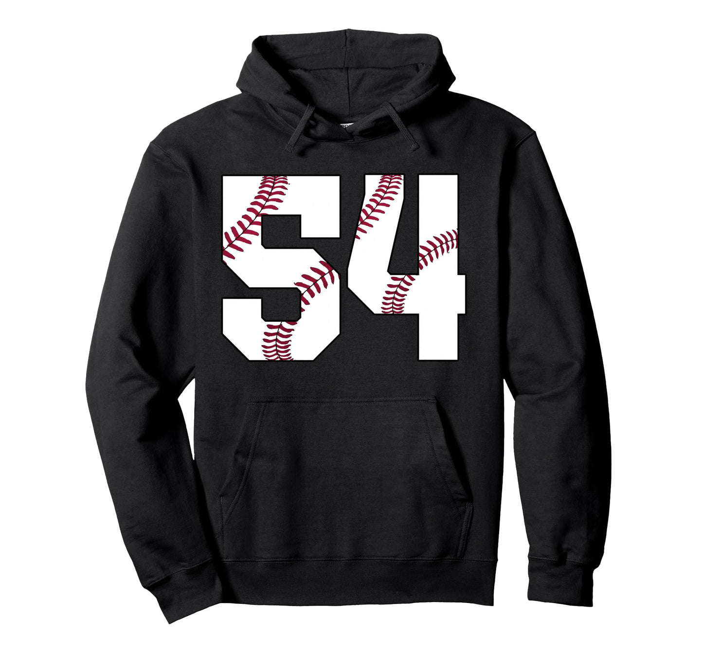 Baseball 1972 54Th Birthday 54 Years Old Hoodie - Novelty Apparel Men Women - T-Shirt, Sweatshirt, Hoodie