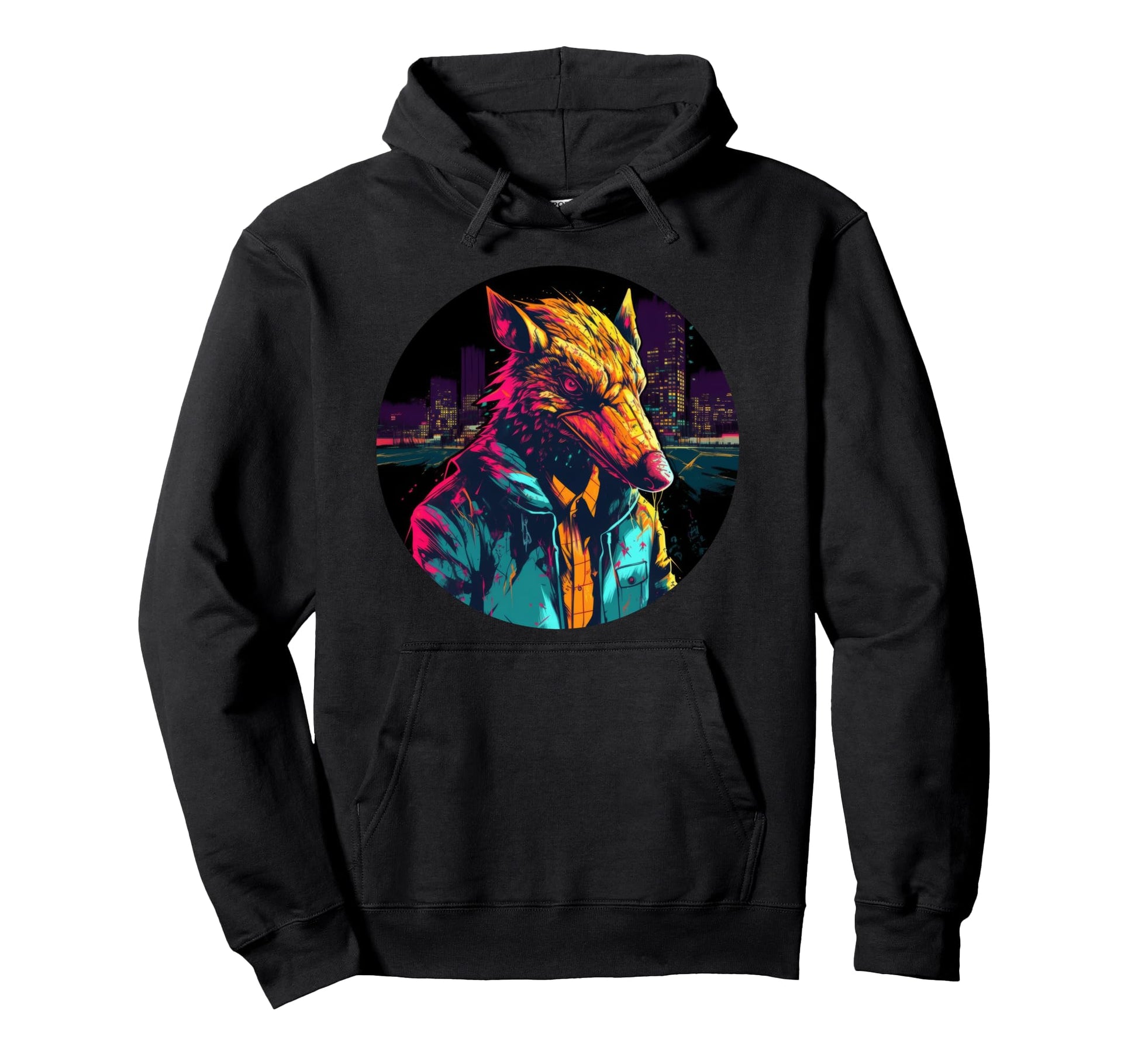 Graffiti Badger Street Art Urban Outrun Hoodie - Aesthetic Graphic Unisex - T-Shirt, Sweatshirt, Hoodie