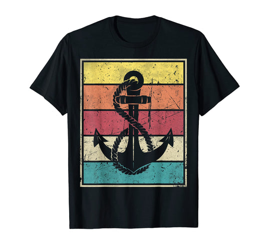 Anchor Stripes T-Shirt - Aesthetic Graphic Unisex - T-Shirt, Sweatshirt, Hoodie