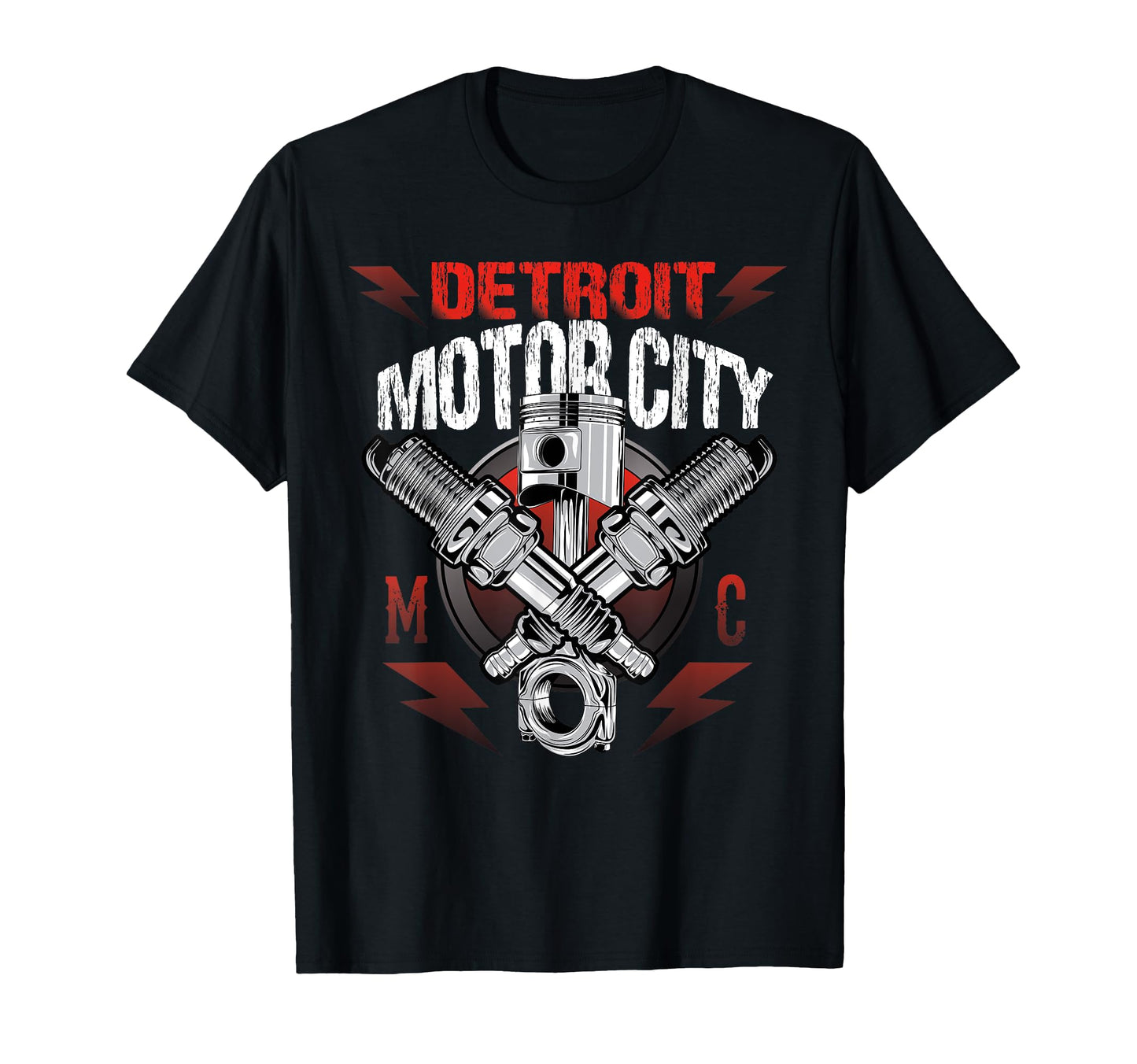 Motor City Muscle Car Detroit T-Shirt - Streetwear Style for Adults - T-Shirt, Sweatshirt, Hoodie