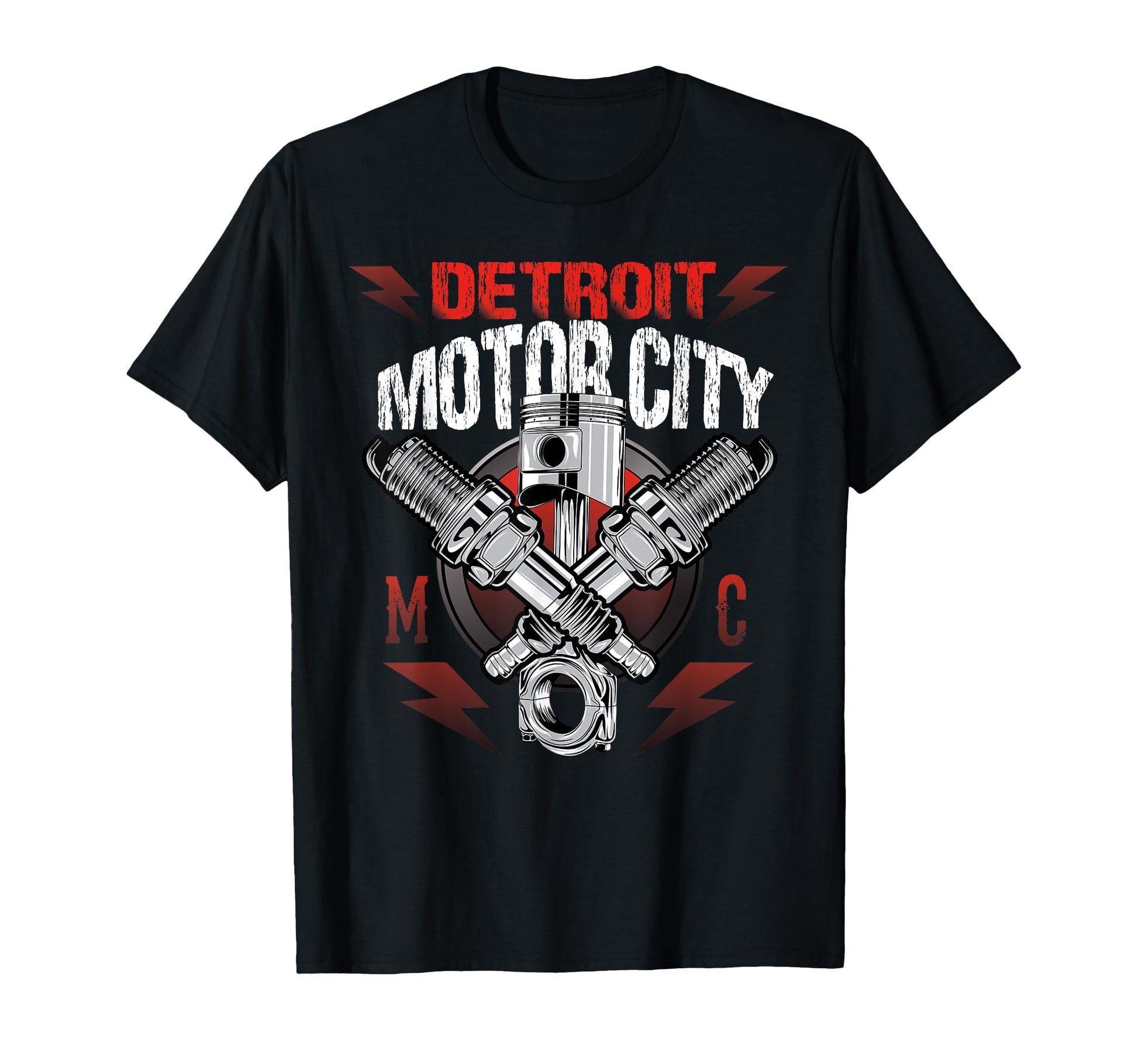 Motor City Muscle Car Detroit T-Shirt - Streetwear Style for Adults - T-Shirt, Sweatshirt, Hoodie